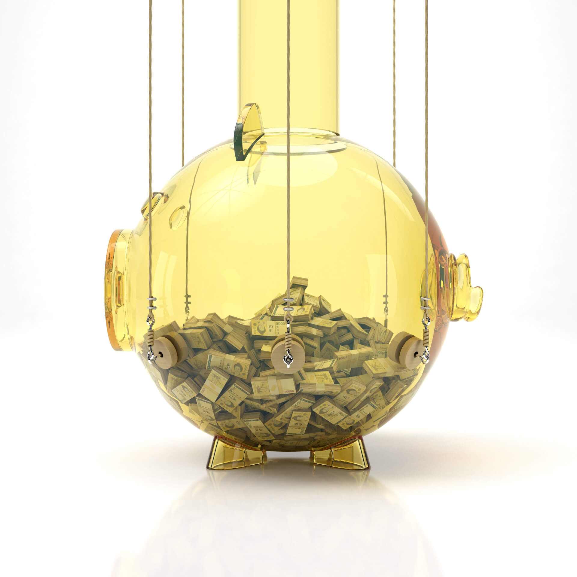 Squid Game Piggy Bank 3D Model by RenderBlade