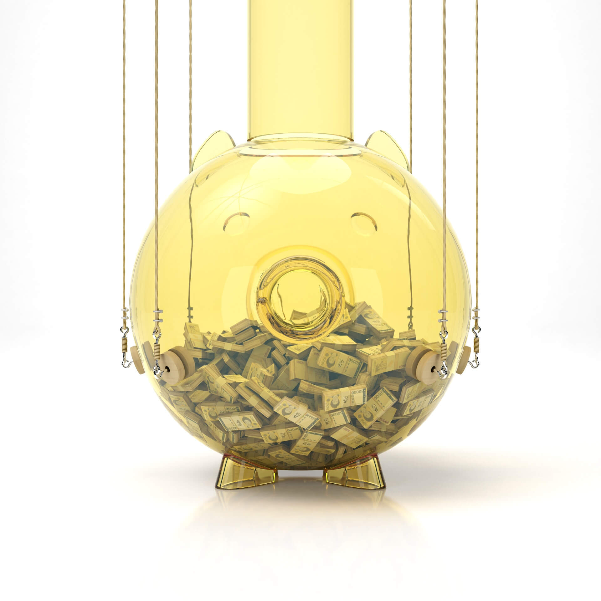 Squid Game Piggy Bank 3D Model by RenderBlade