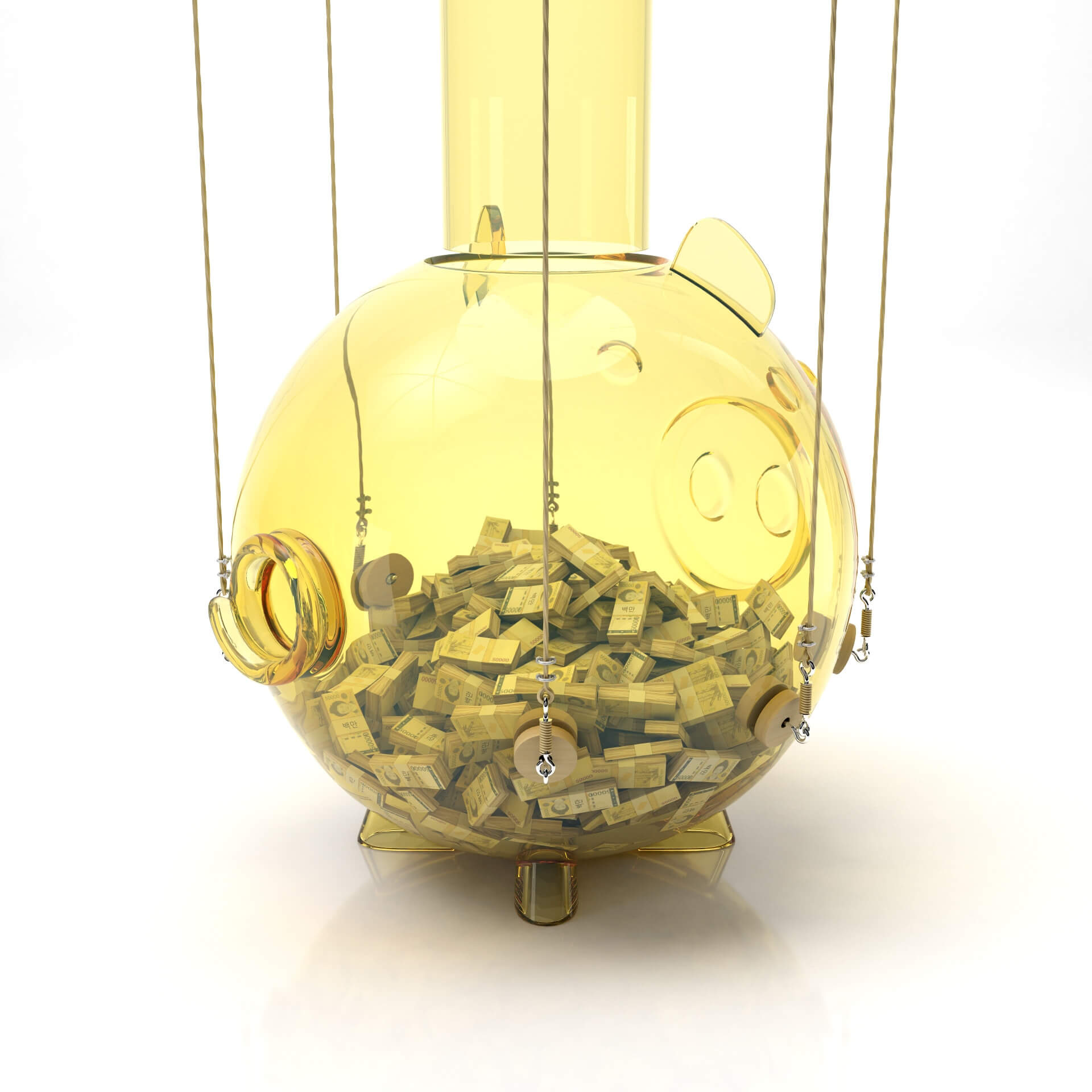 Squid Game Piggy Bank 3D Model by RenderBlade