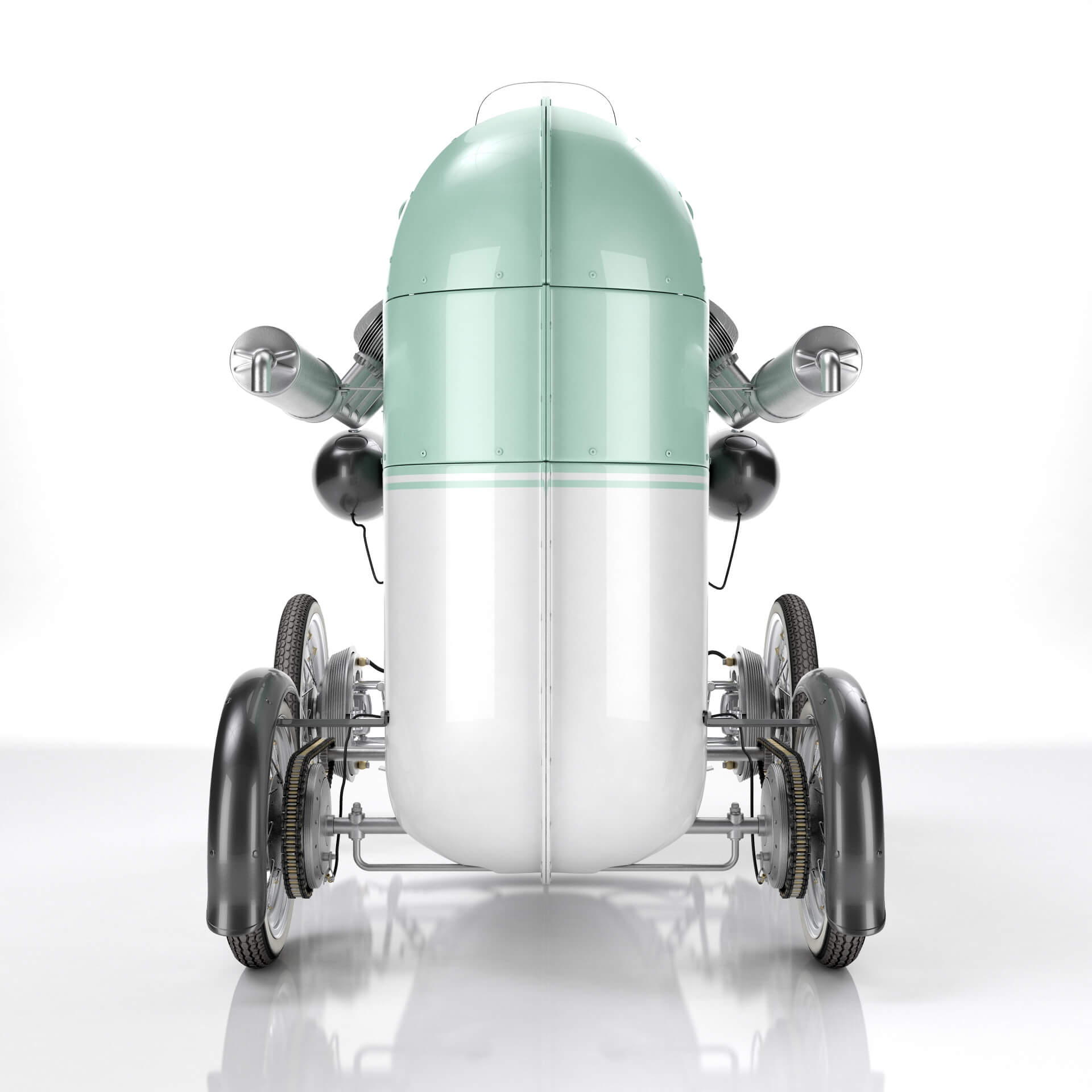 Steampunk Racing Steampunk Race Car - 3D Model by RenderBlade