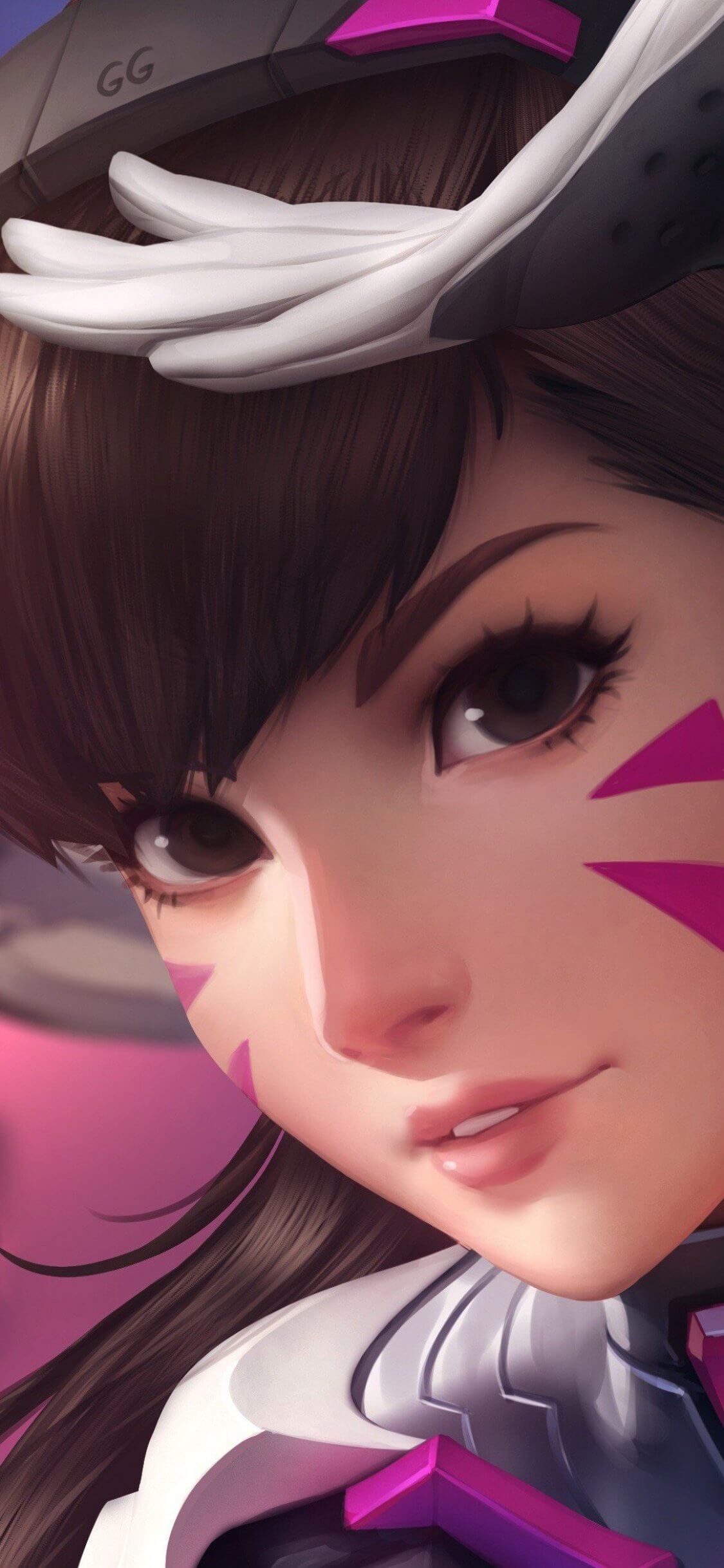 D Va Overwatch Anime Girl 3d Desktop Hd Wallpaper