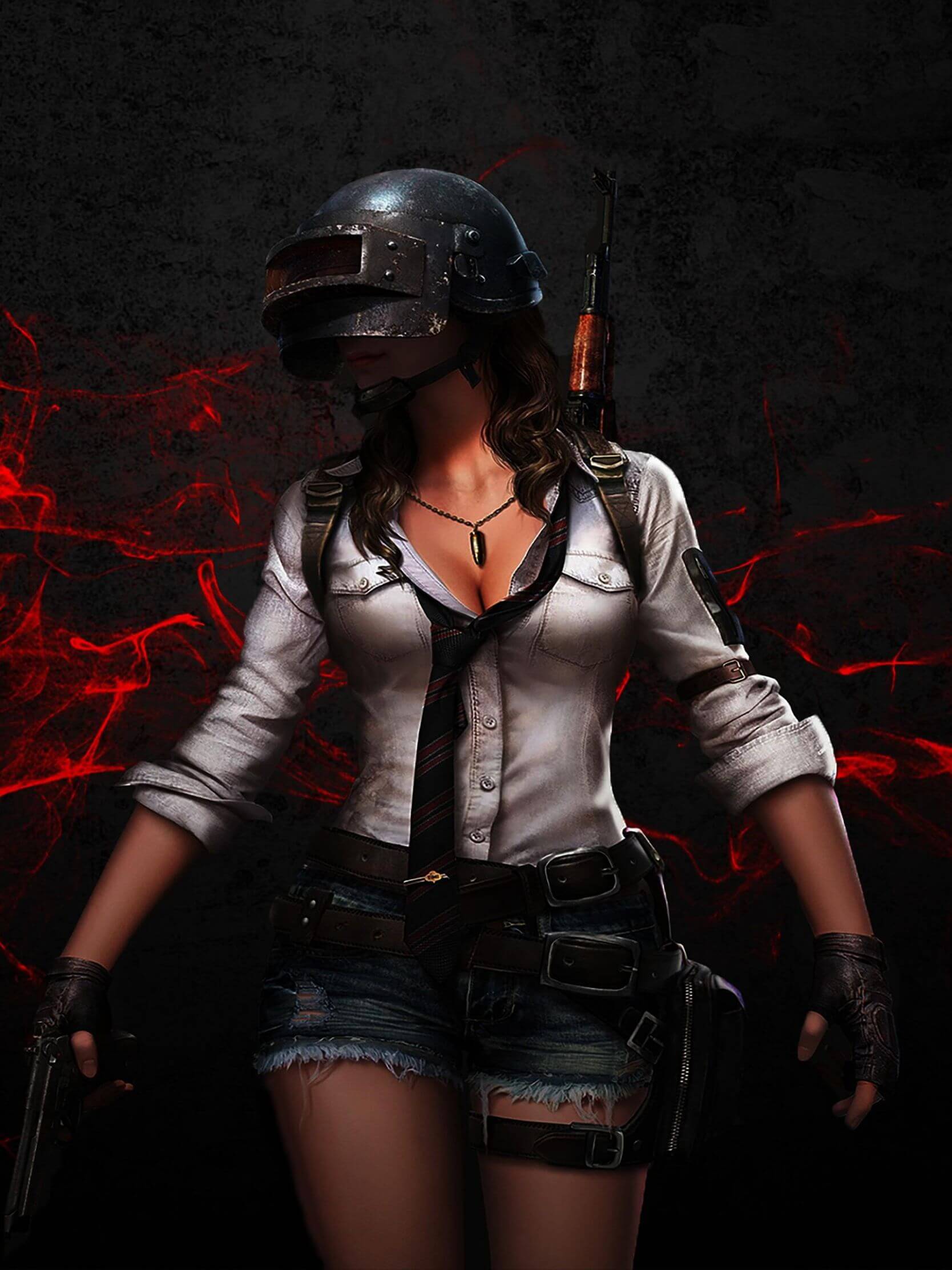 Pubg Girl 3d Desktop Hd Wallpaper