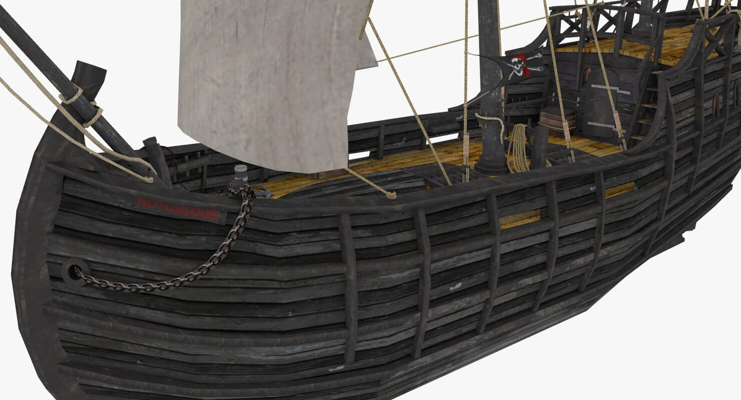 Notorious Ship 3D Model by renderhub999