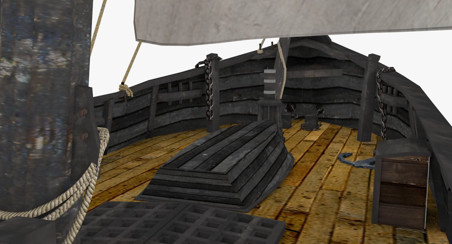 Notorious Ship 3D Model by renderhub999