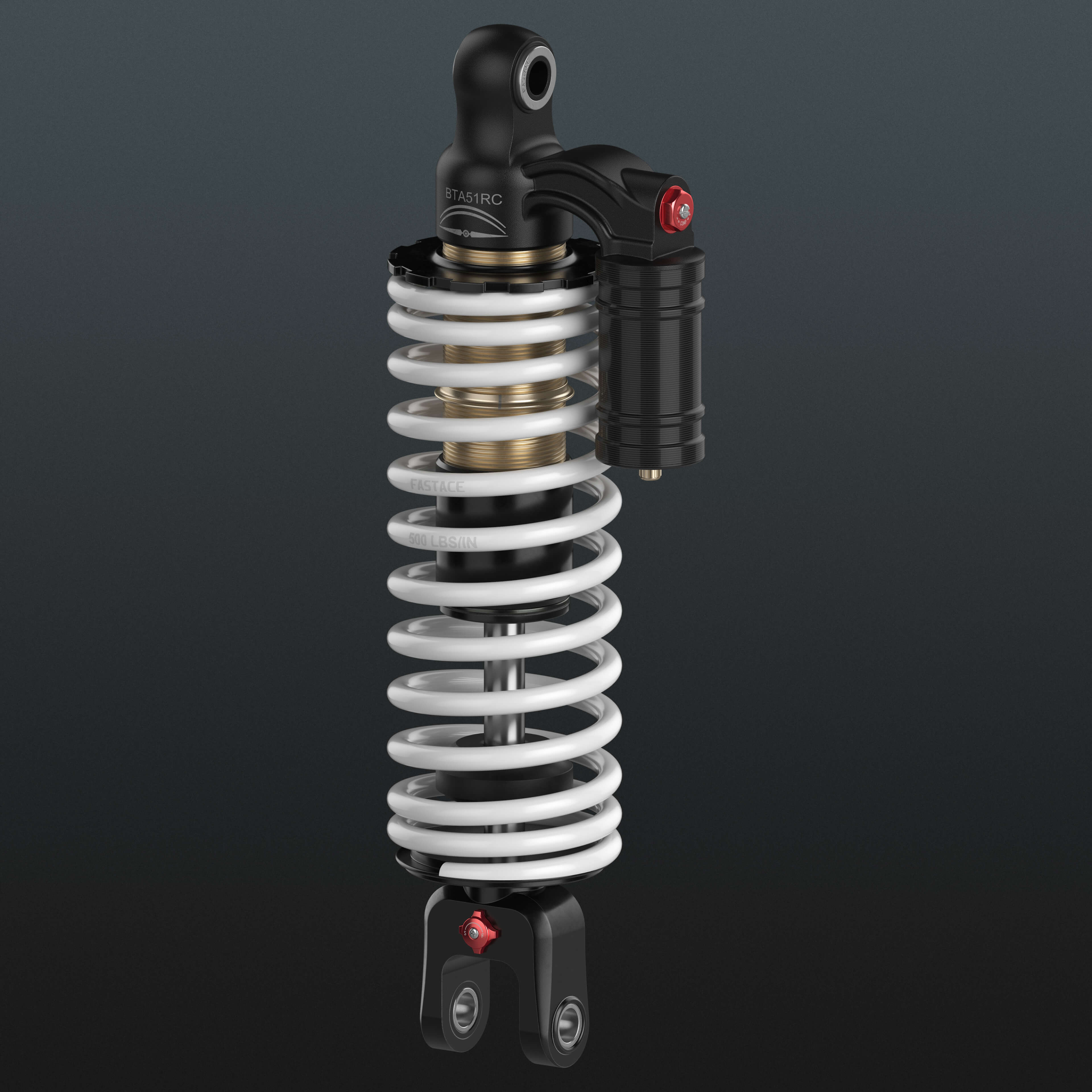 Bike Rear Suspension 3D Model by RensiCG