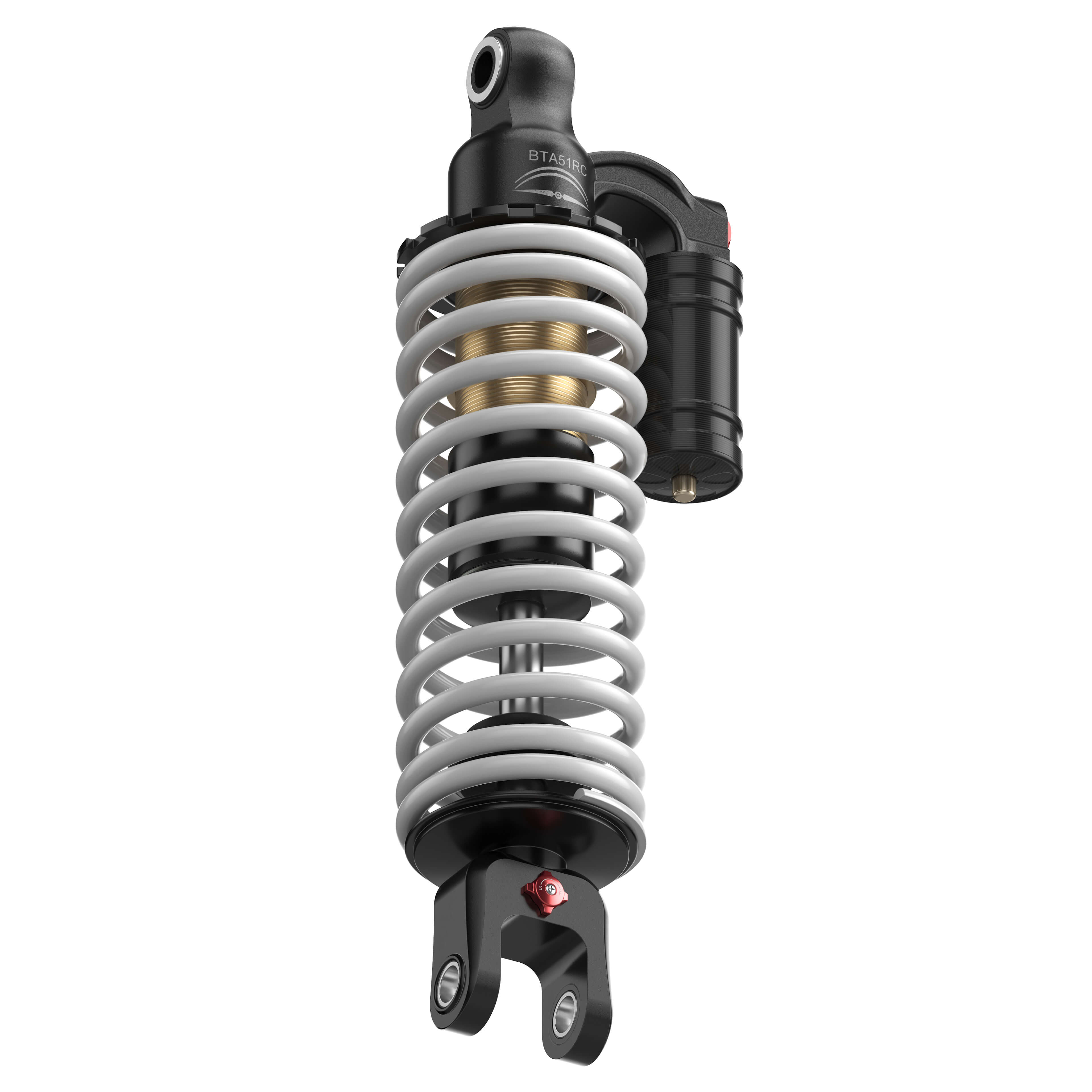 Bike Rear Suspension 3D Model by RensiCG