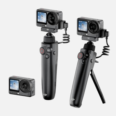 DJI Osmo Action 6 and Action Multifunctional Charging Handle