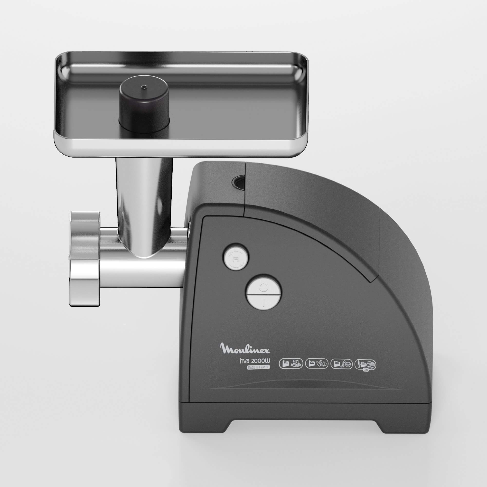 Mincer Moulinex HV8 - 3D Model by RensiCG