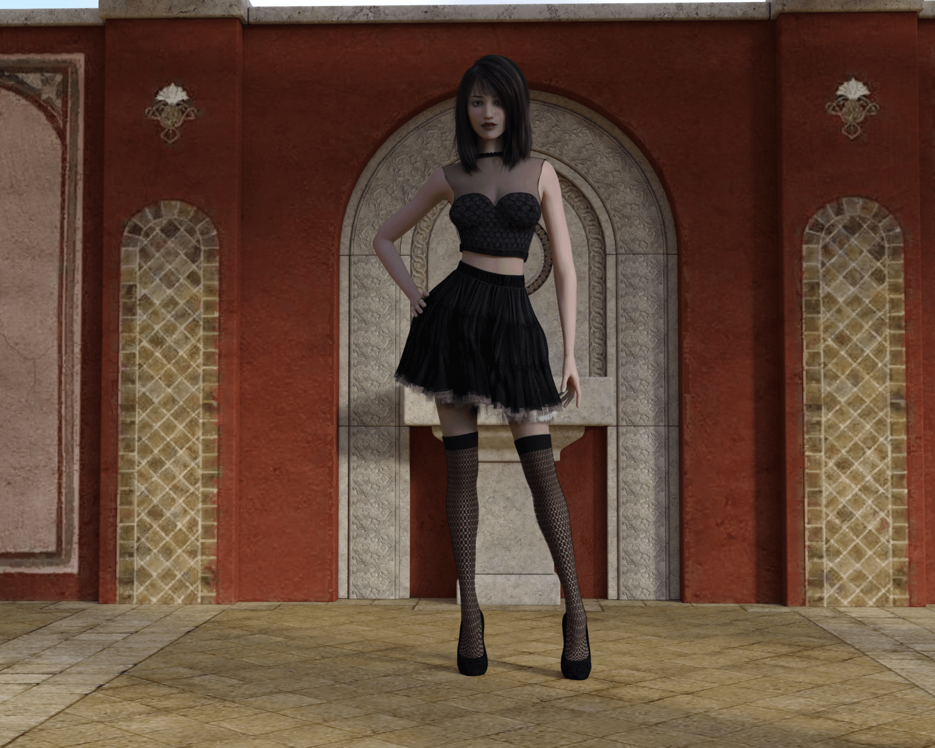 Sims 4 Bella Goth 2014 G8F Morph - Free Daz Content by resch