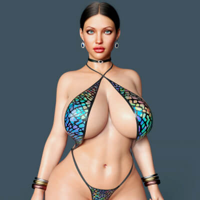 RS3D Buffy Monica for G8F