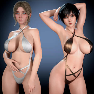 RS3D Standing Pose Pack Ver. 02 for G8F