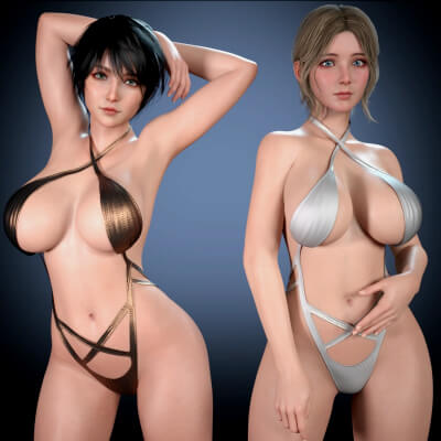 RS3D Standing Pose Pack ver. 02 for G9