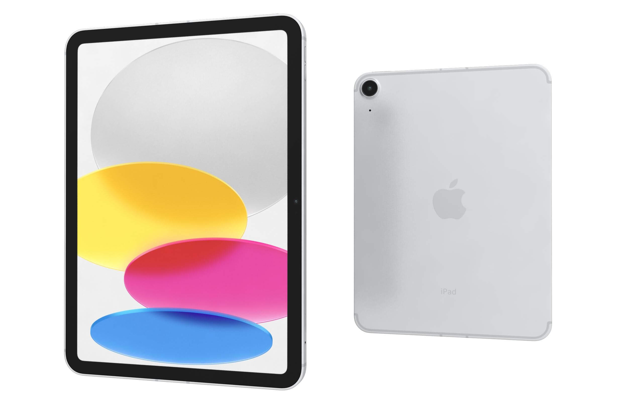 Apple IPad 2022 10th Gen WiFi-Cellular Silver 3D Model by Rever_Art
