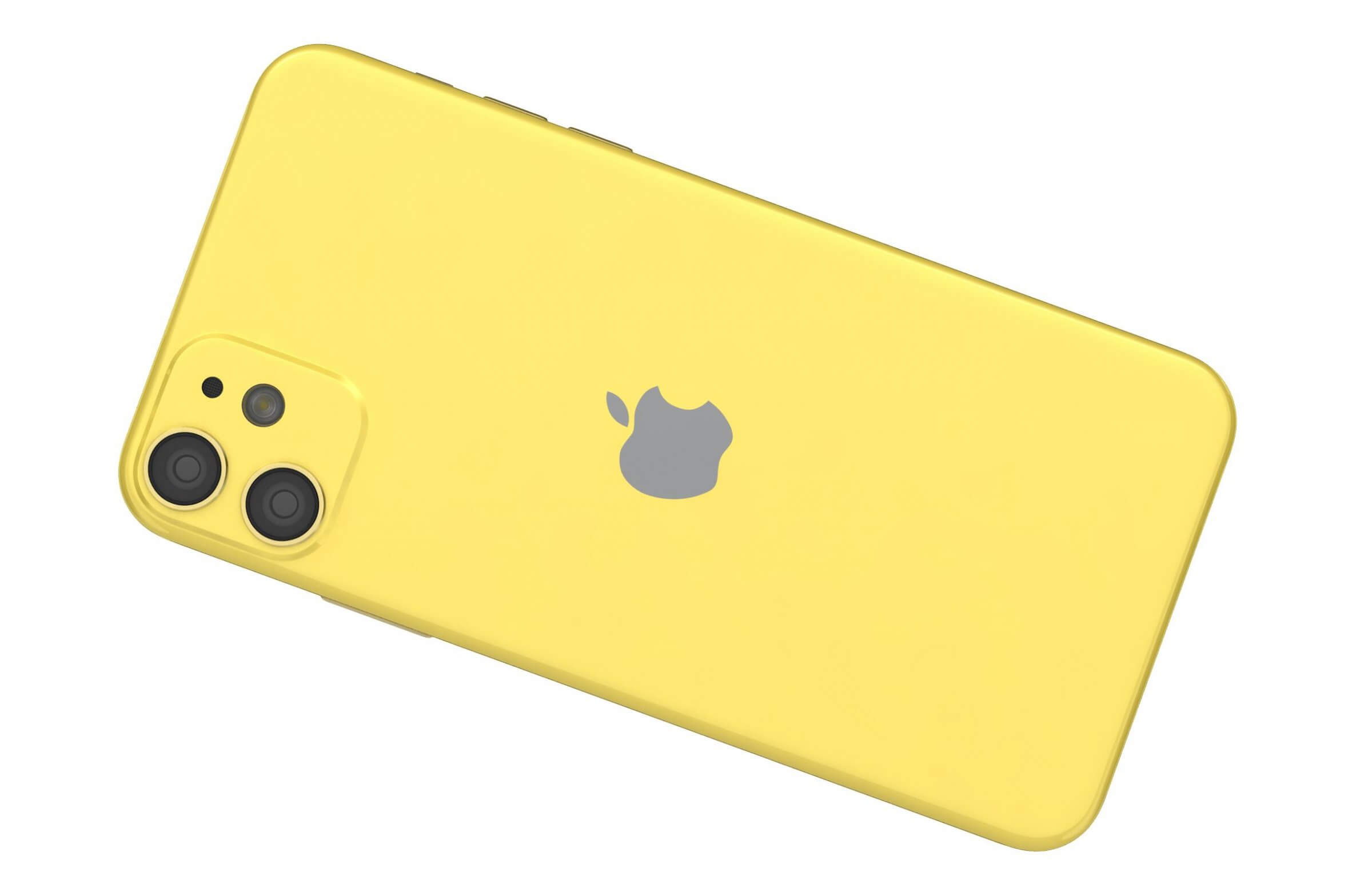 Apple iPhone 11 Yellow 3D Model by Rever_Art