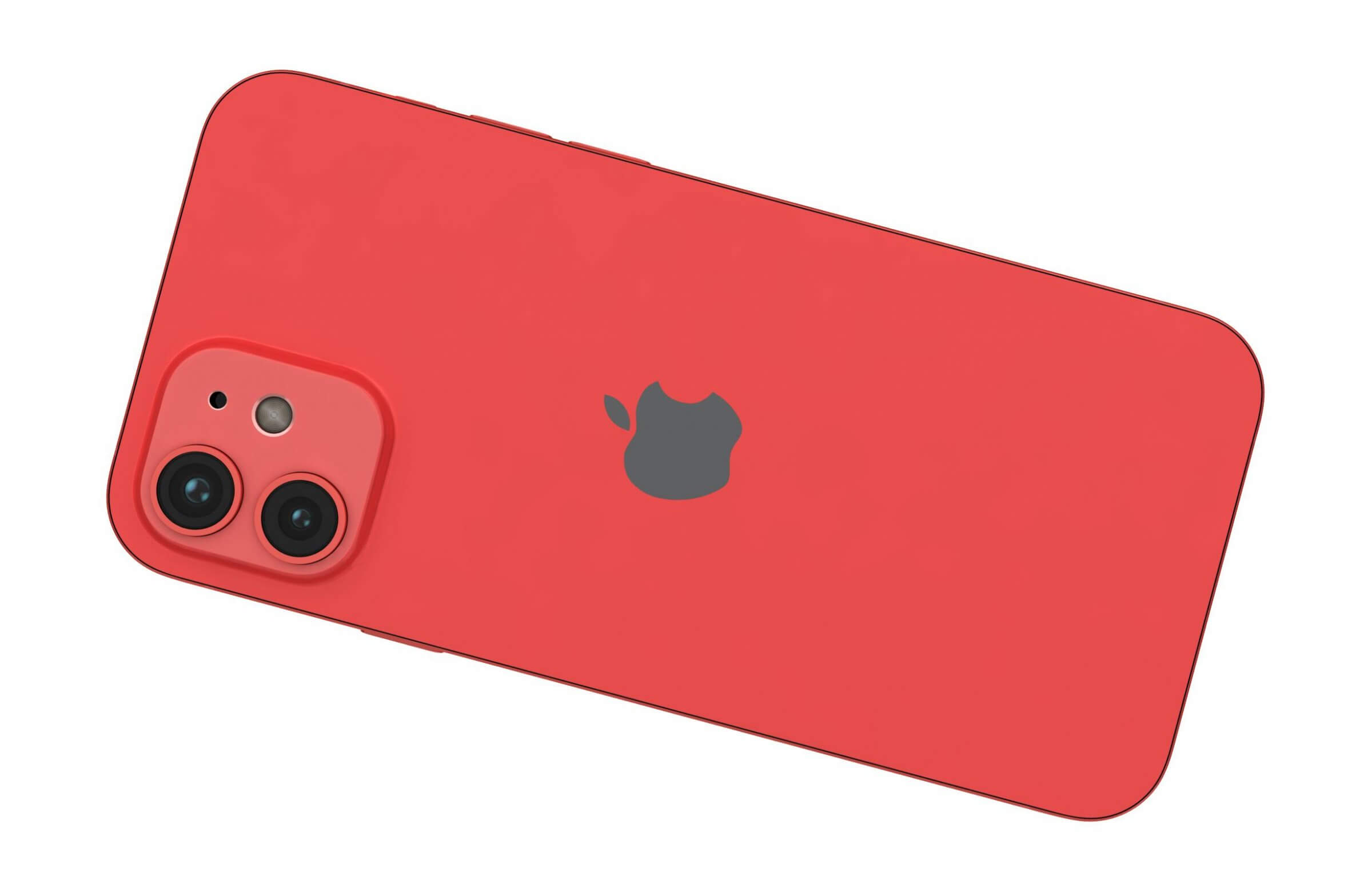 Apple iPhone 12 Red - 3D Model by Rever_Art