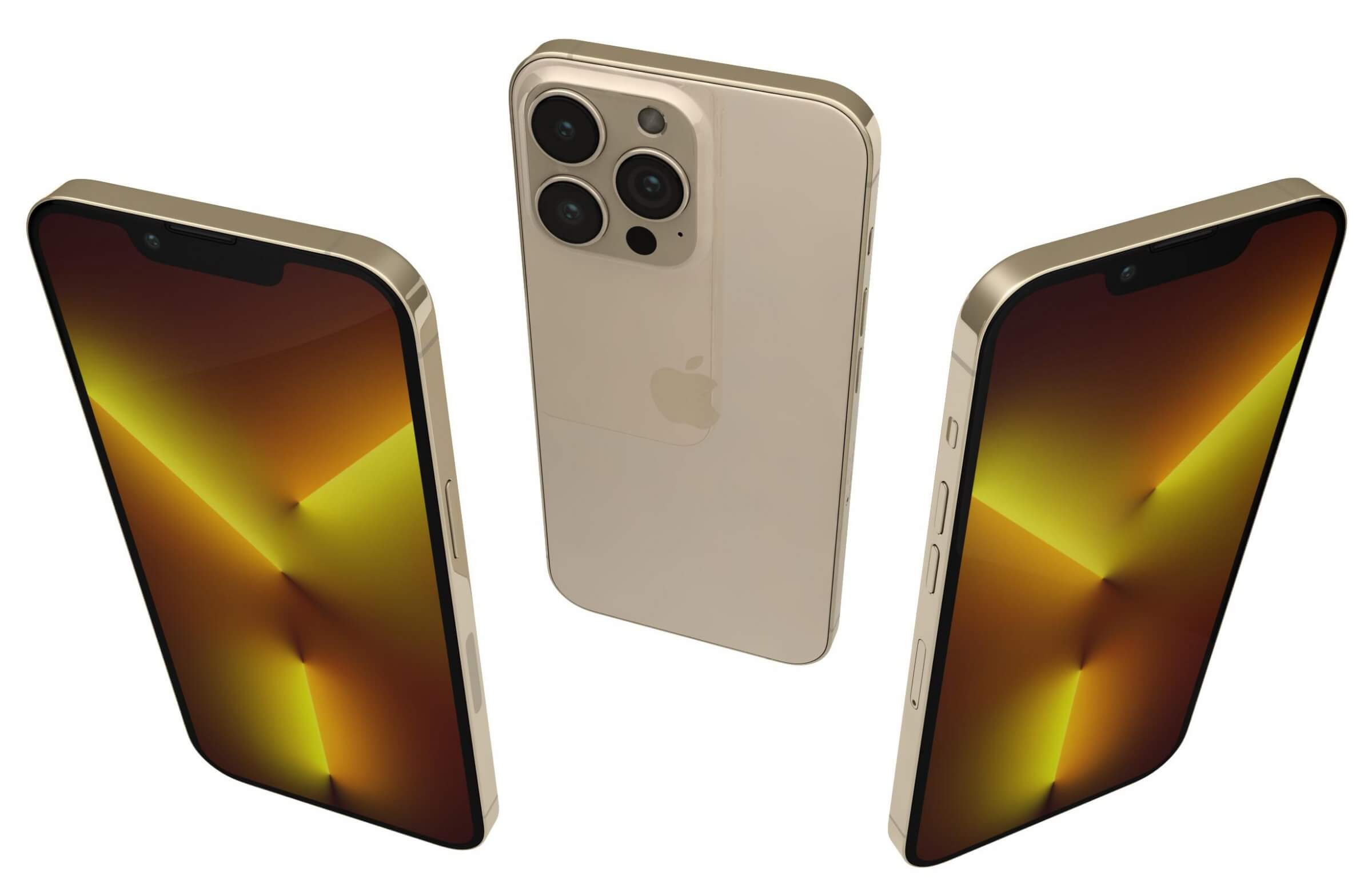 Apple Iphone 13 Pro All Colors 3d Model By Rever Art