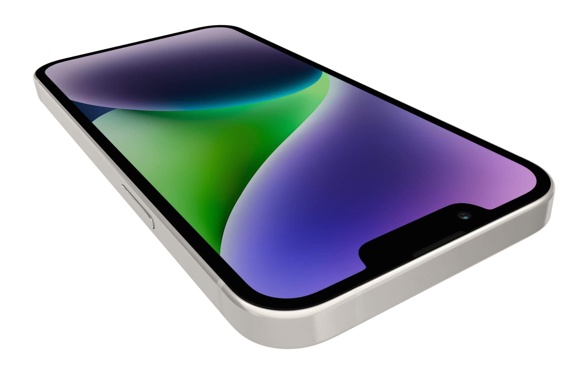 Apple iPhone 14 Plus White 3D Model by Rever_Art