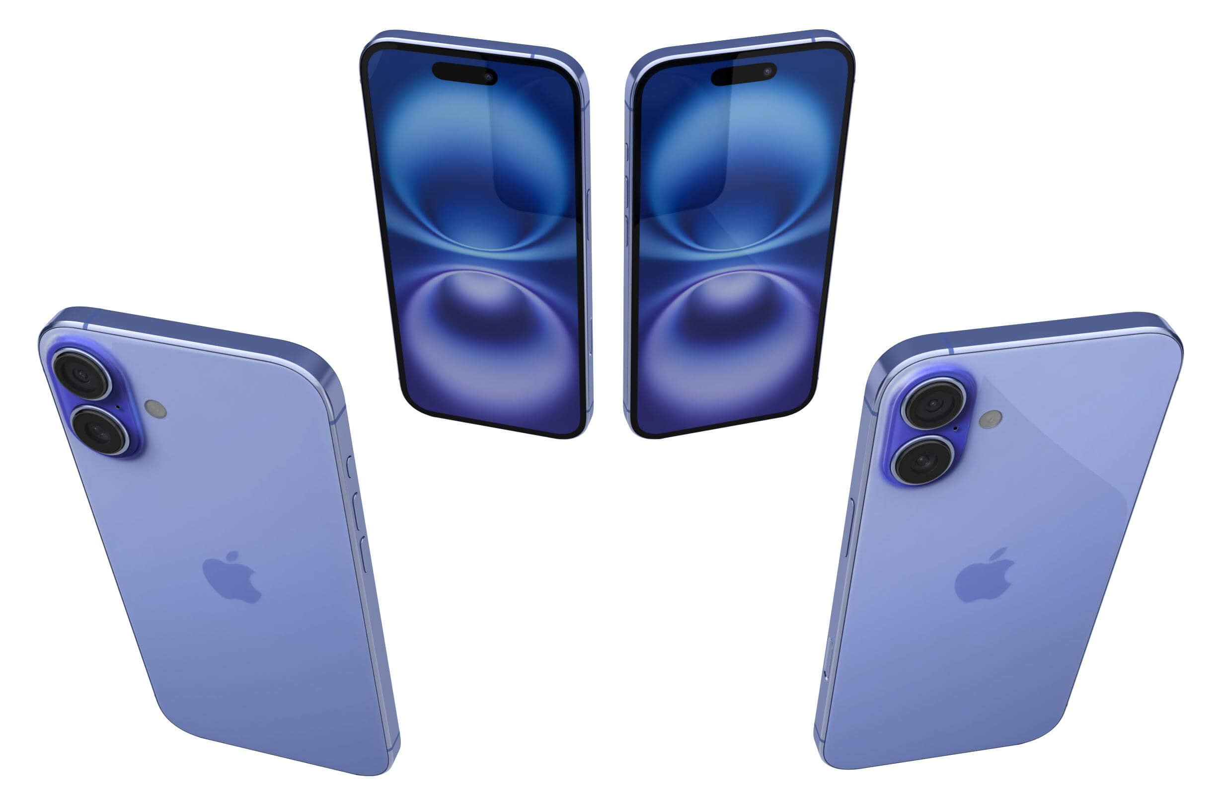 Apple iPhone 16 Plus All Colors - 3D Model by Rever_Art