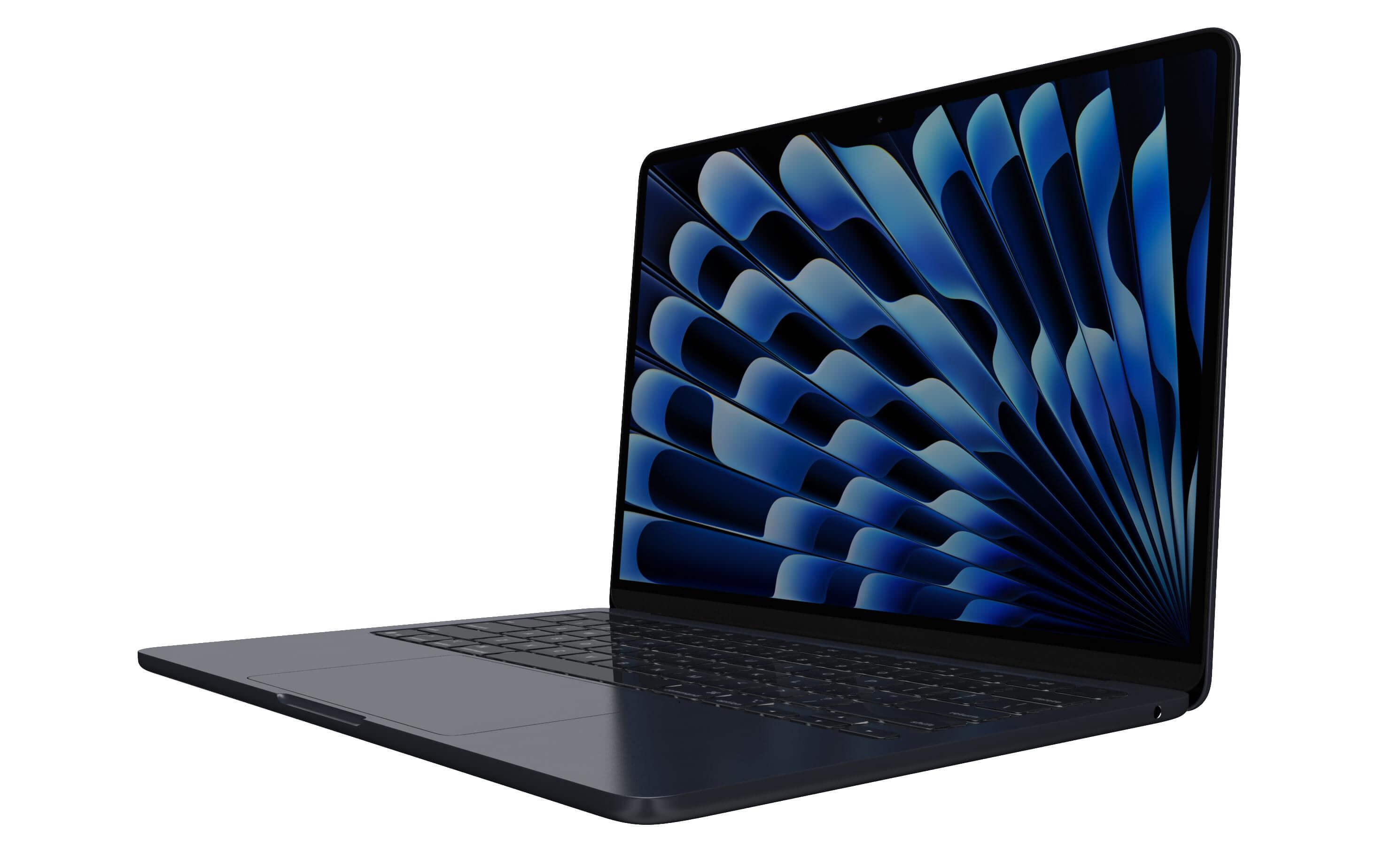 Apple MacBook Air 13 inch With M4 Chip Midnight - 3D Model by Rever_Art