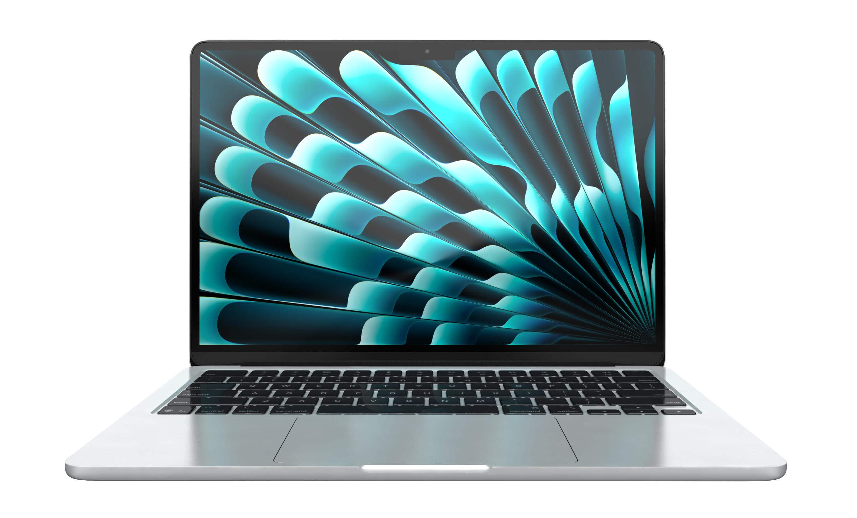 Apple MacBook Air 13 inch With M4 Chip Silver - 3D Model by Rever_Art