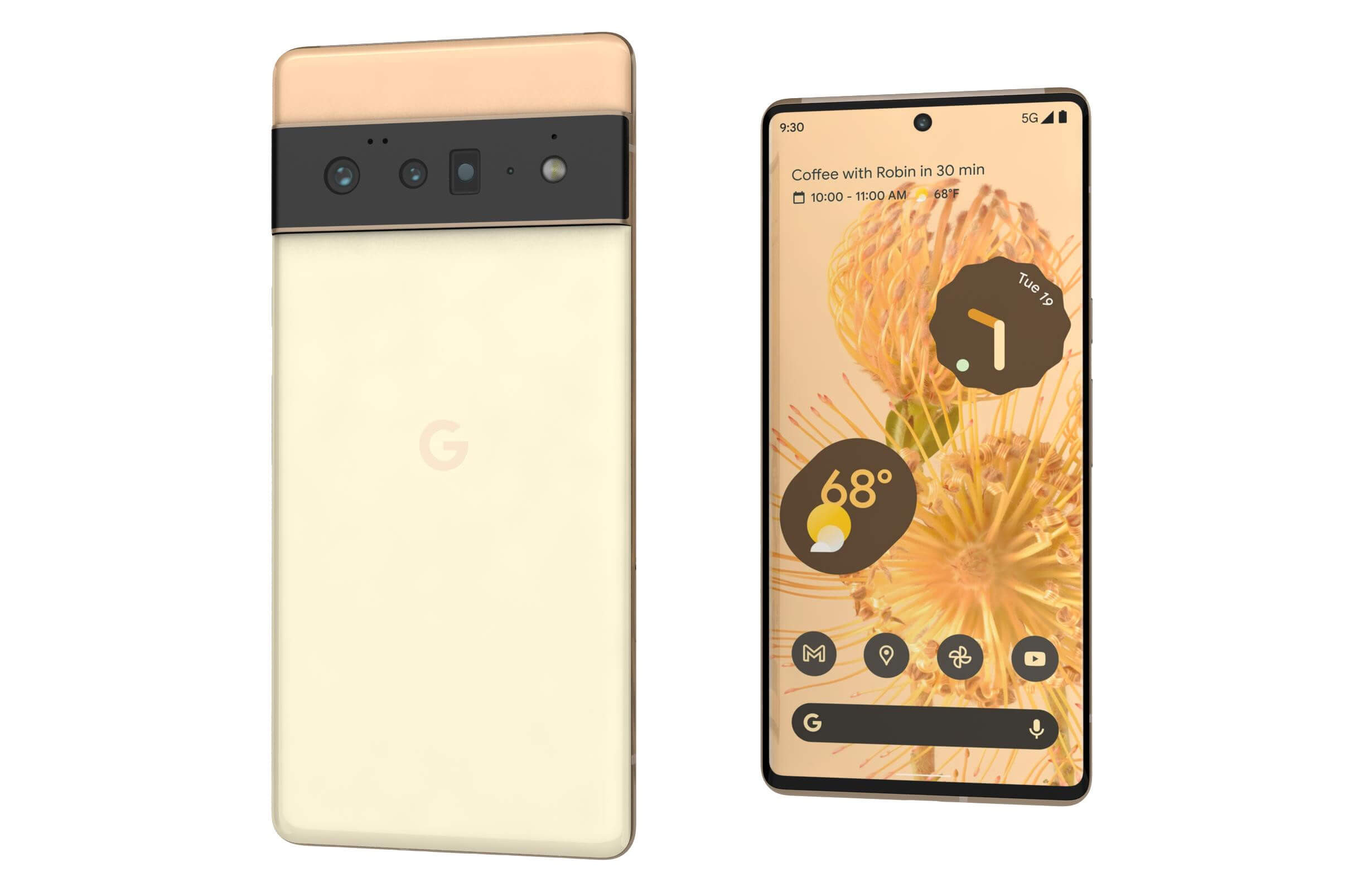 Google Pixel 6 Pro Sorta Sunny - 3D Model by Rever_Art