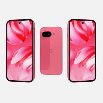 Google Pixel 9A Peony - 3D Model by Rever_Art