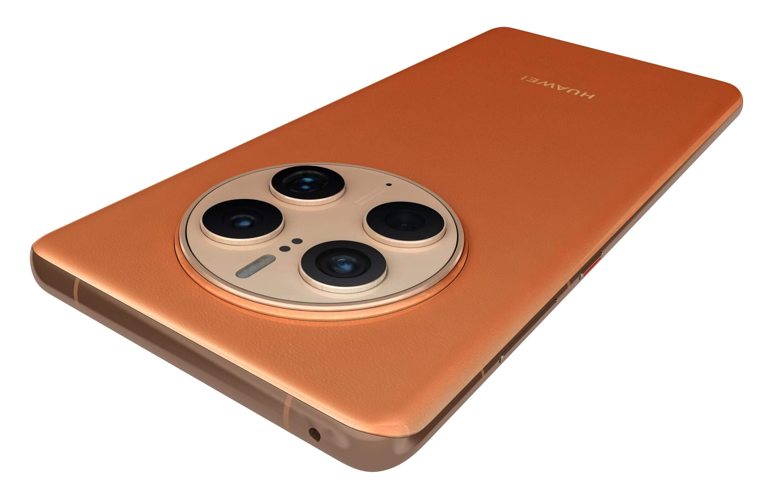 Huawei Mate 50 Pro Orange - 3D Model by Rever_Art