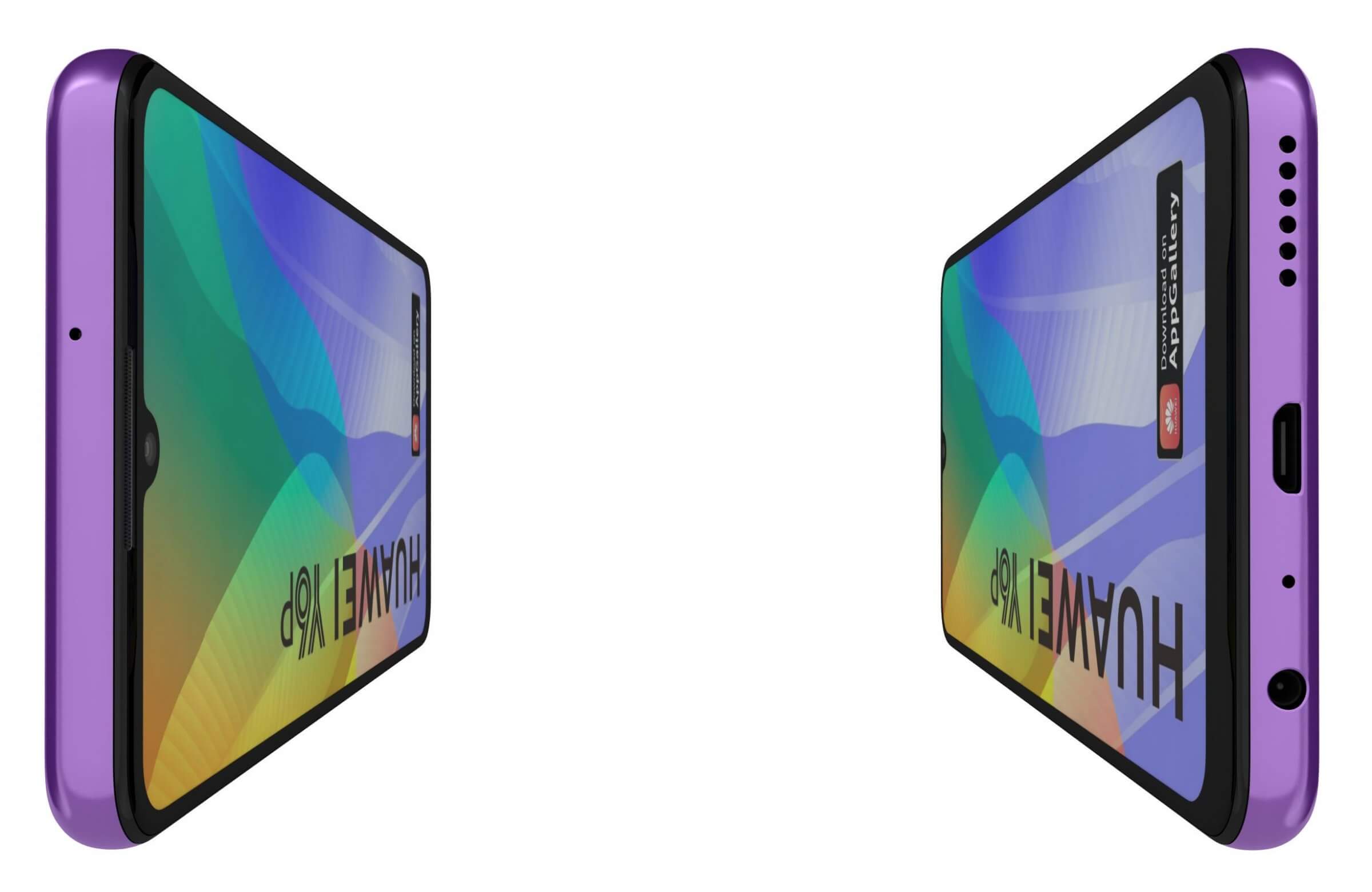 Huawei Y6P All Colors - 3D Model by Rever_Art