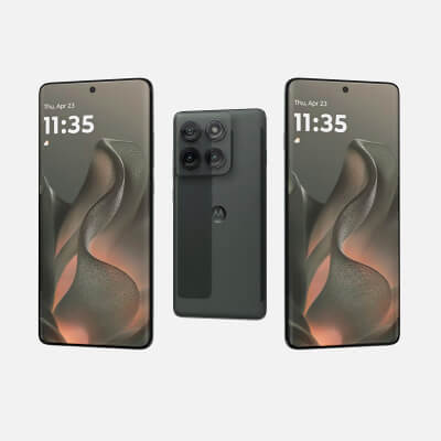 Motorola Edge 2025 Deep Forest - 3D Model by Rever_Art