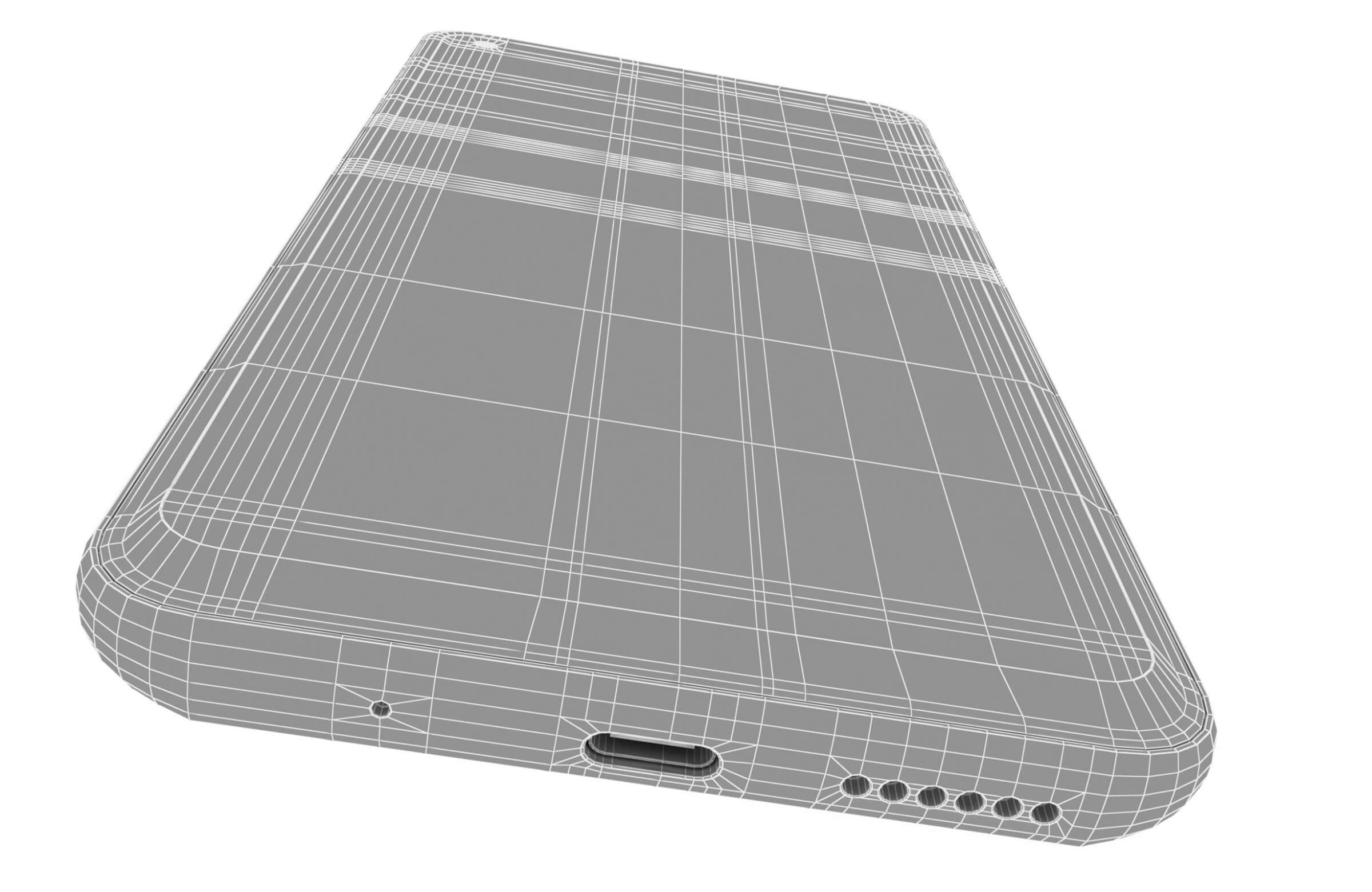 Motorola Moto G Power Flash Gray 3D Model by Rever_Art