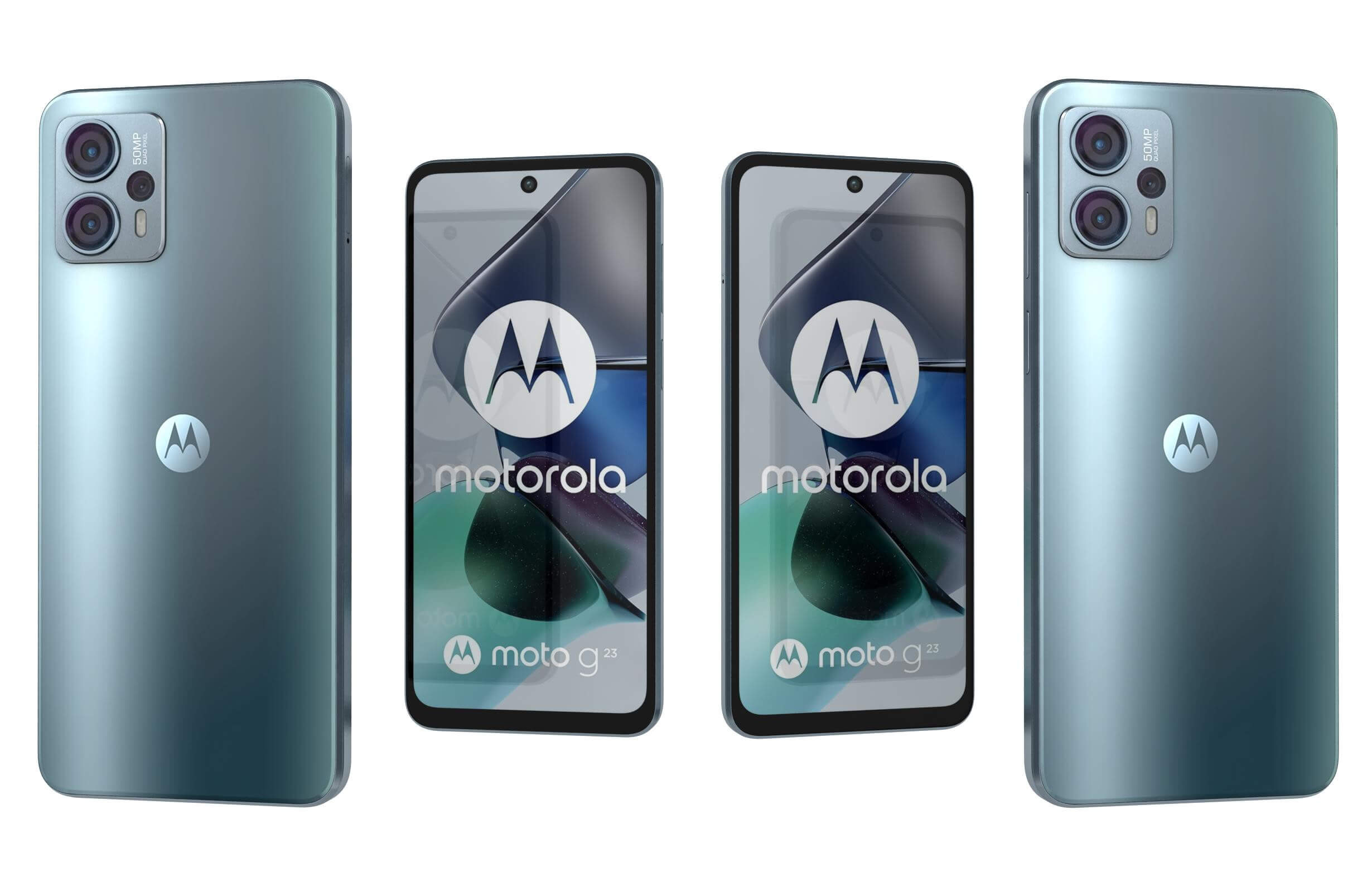 Motorola Moto G23 Blue - 3D Model by Rever_Art