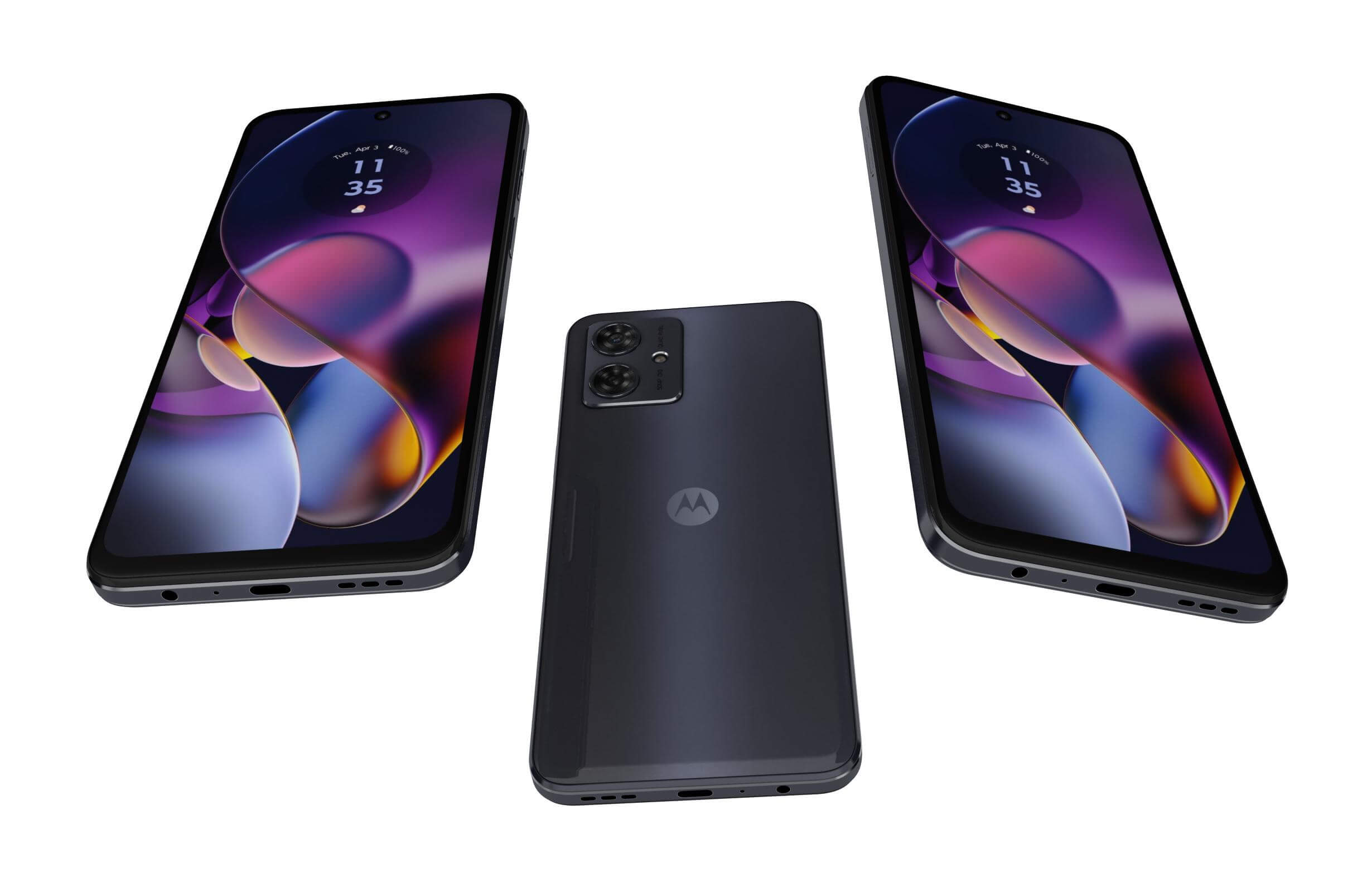 Motorola Moto G54 5G Black - 3D Model by Rever_Art