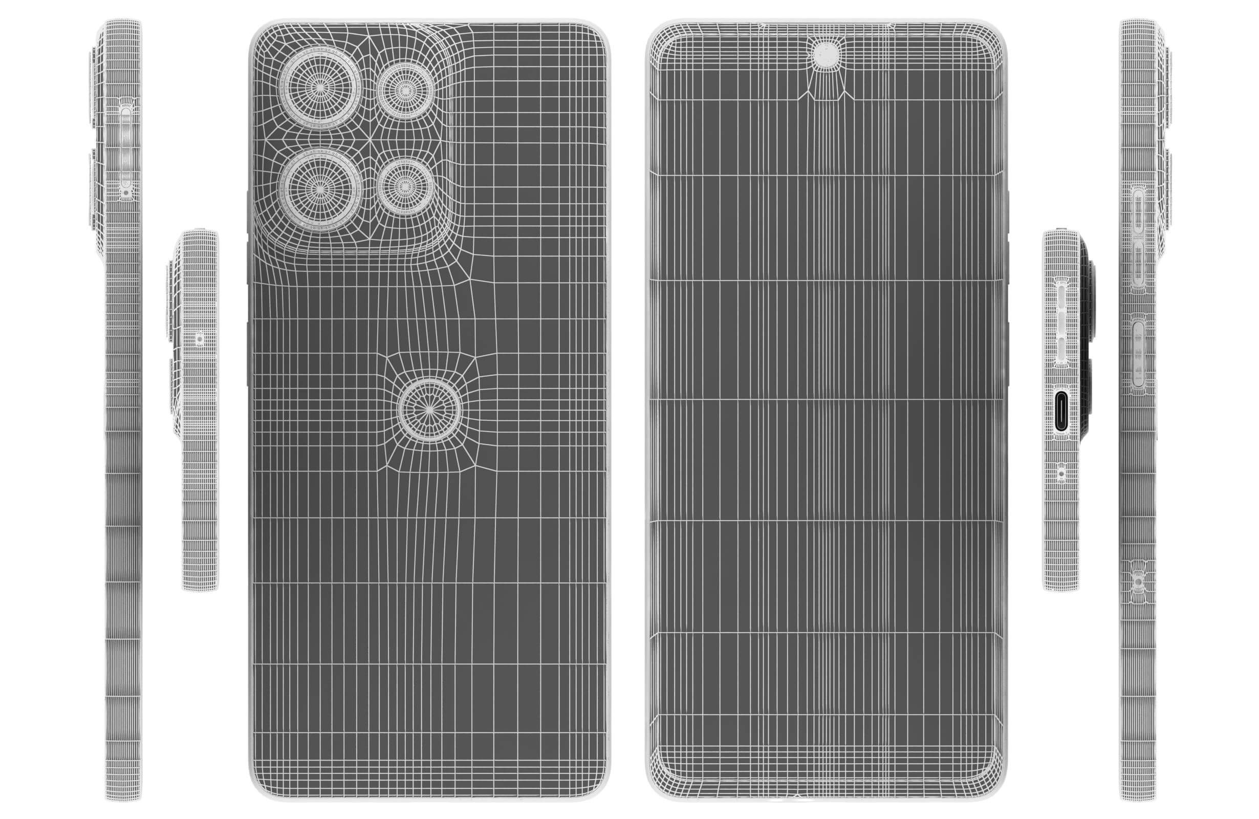 Motorola Moto G75 All Colors - 3D Model by Rever_Art