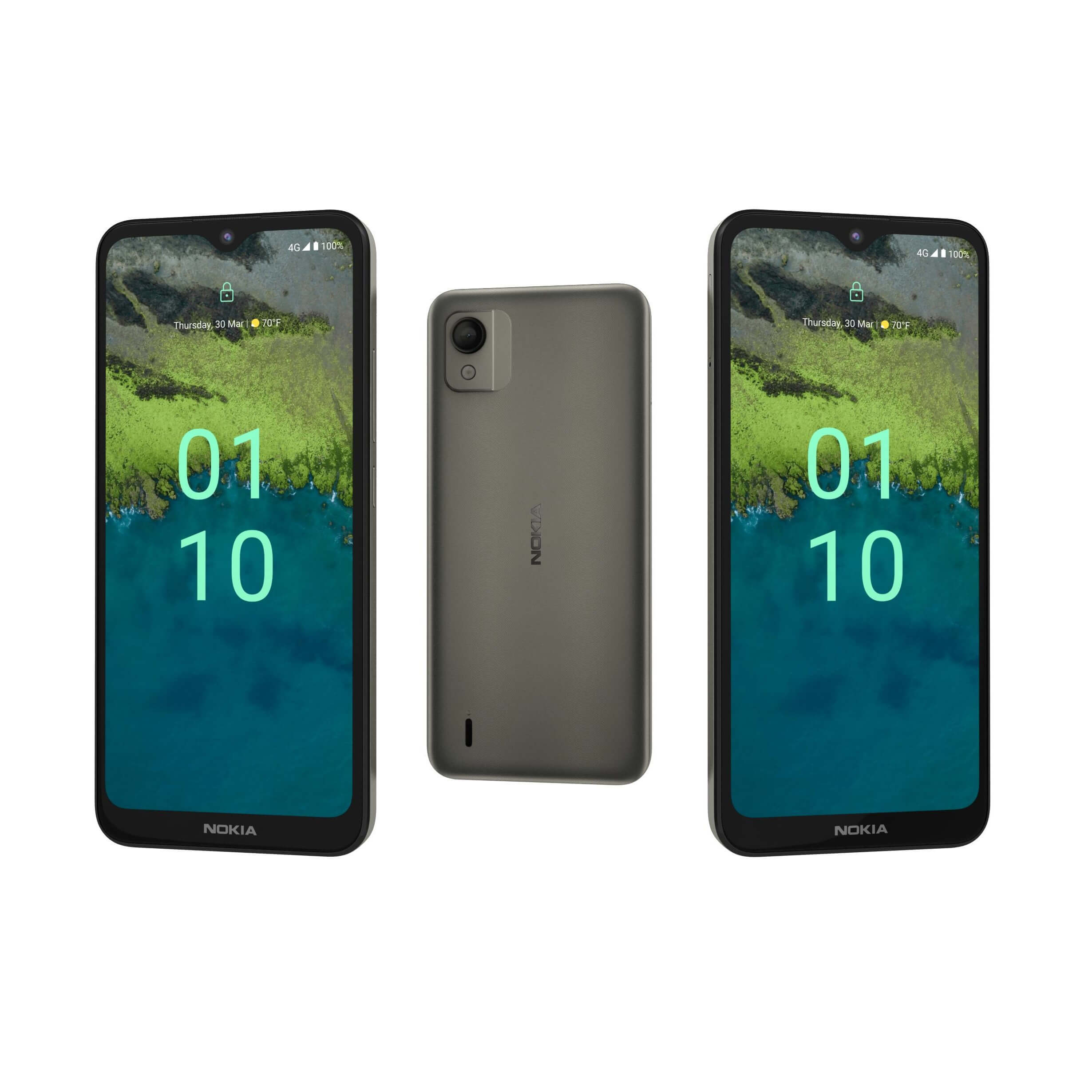 Nokia C110 Gray 3D Model by Rever_Art