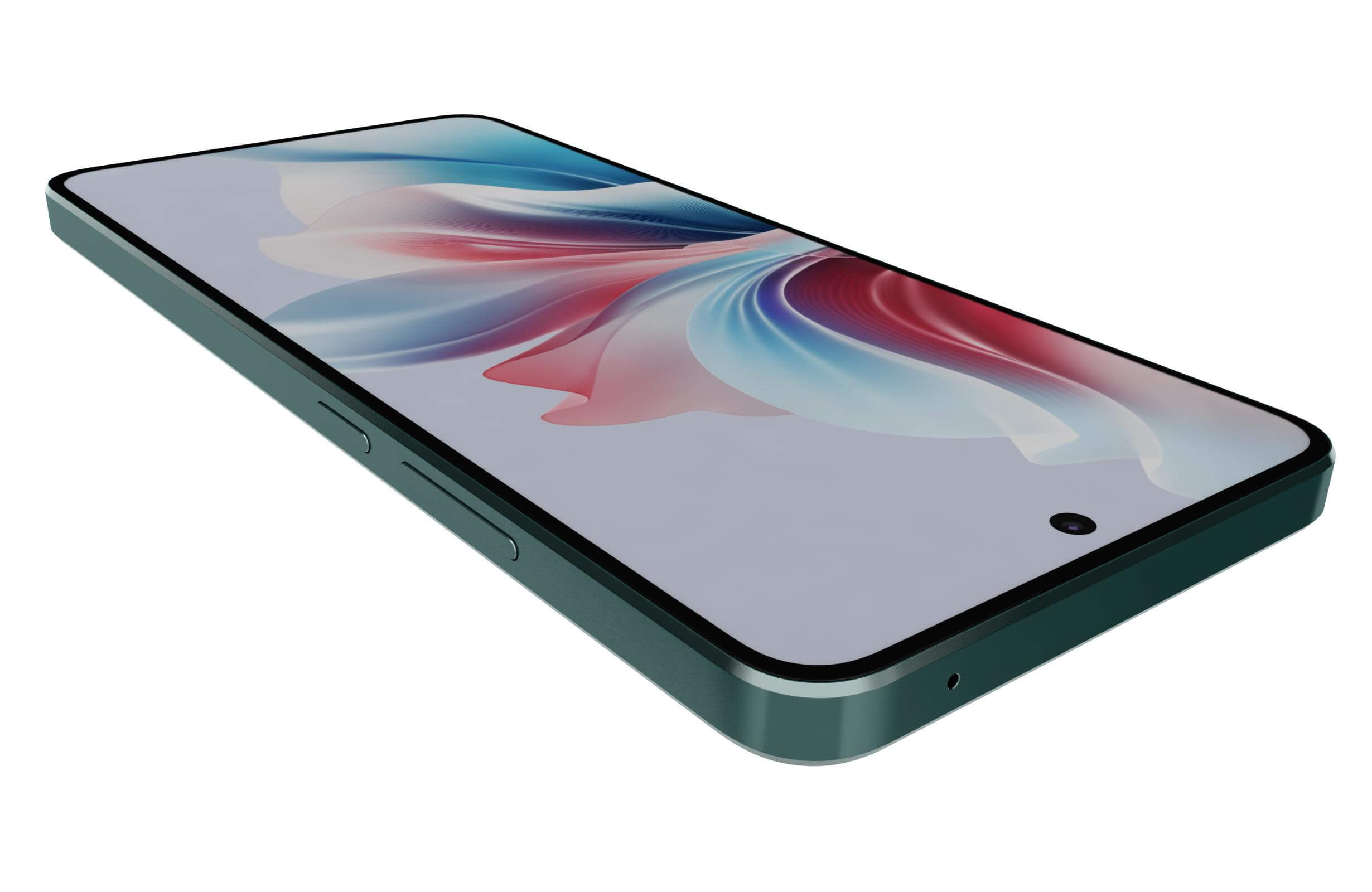 Oppo Reno 11 F Green - 3D Model by Rever_Art