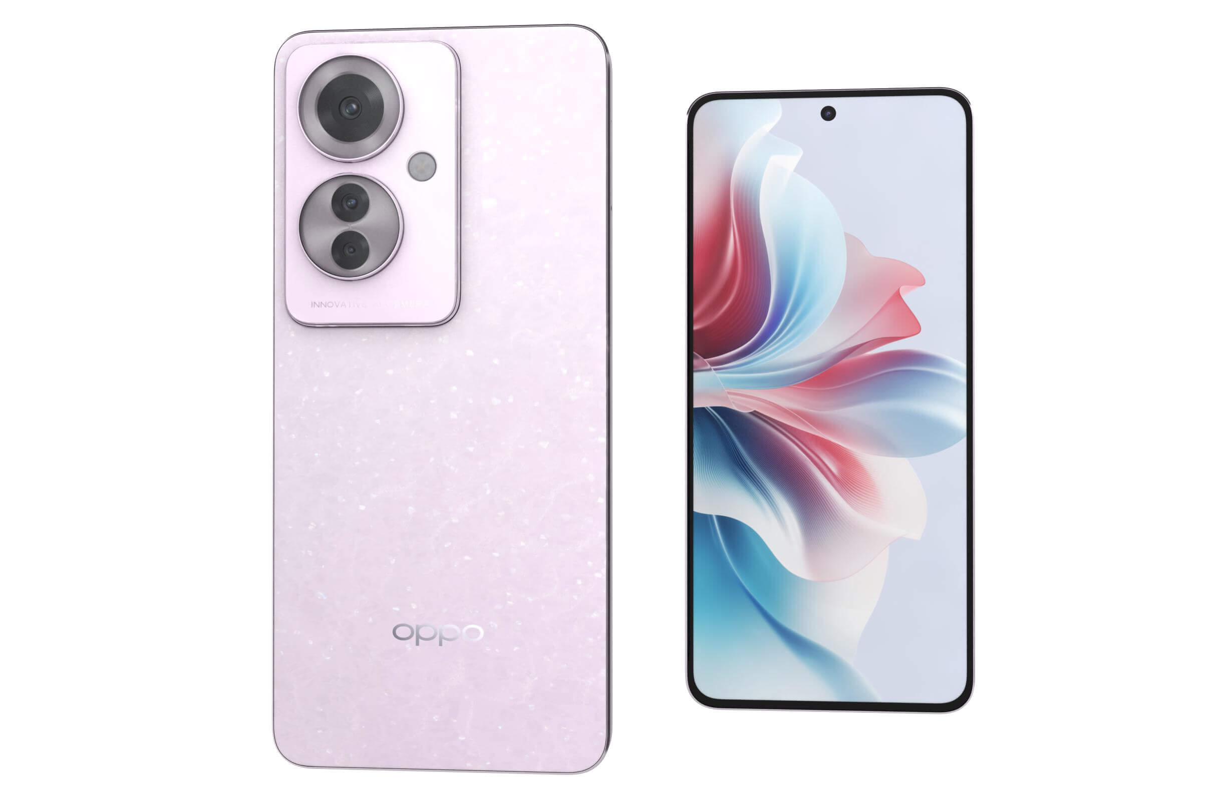 Oppo Reno 11 F Violet - 3D Model by Rever_Art