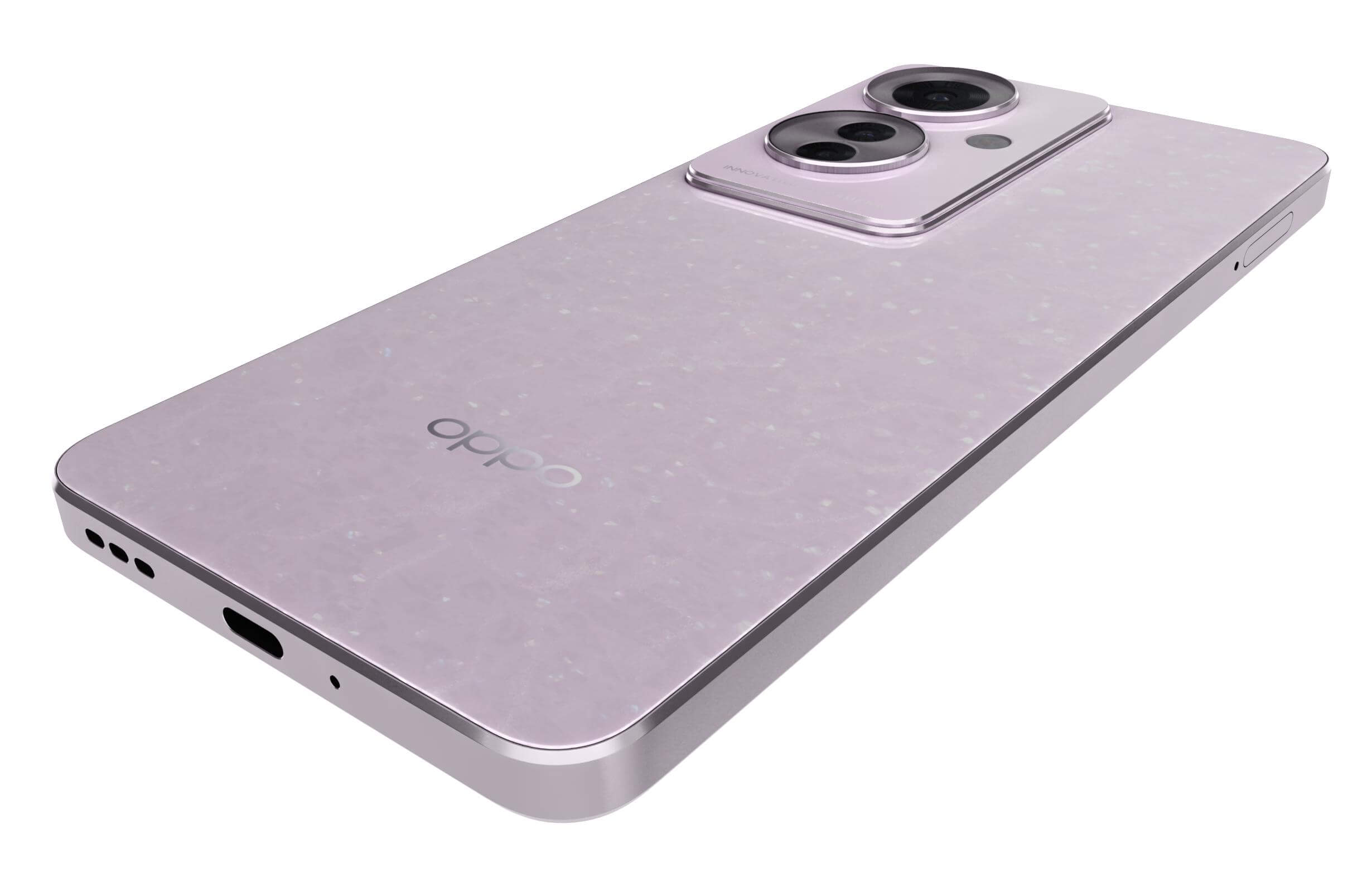 Oppo Reno 11 F Violet - 3D Model by Rever_Art