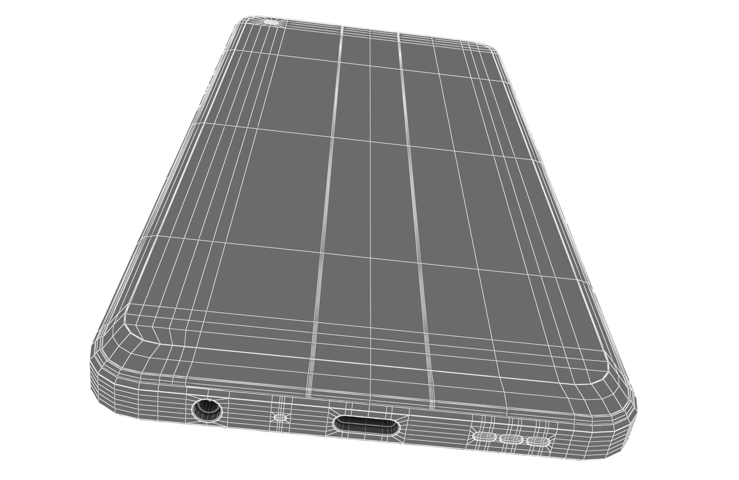 Oppo Reno8 Lite 5G Cosmic Black 3D Model by Rever_Art