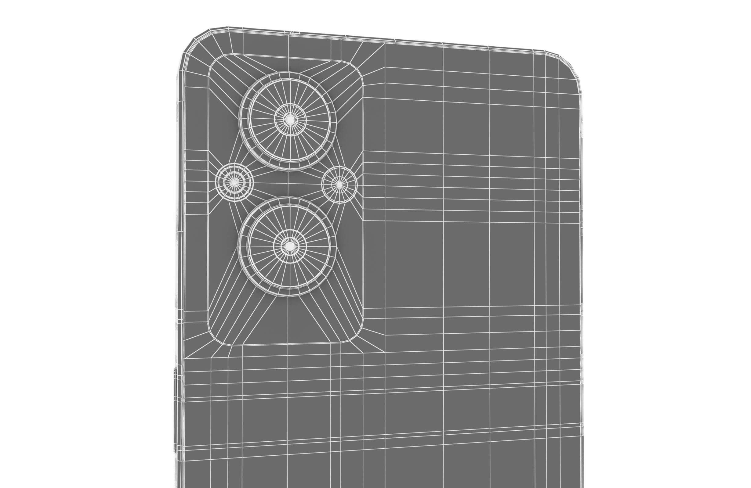 Oppo Reno8 Lite 5G Cosmic Black 3D Model by Rever_Art