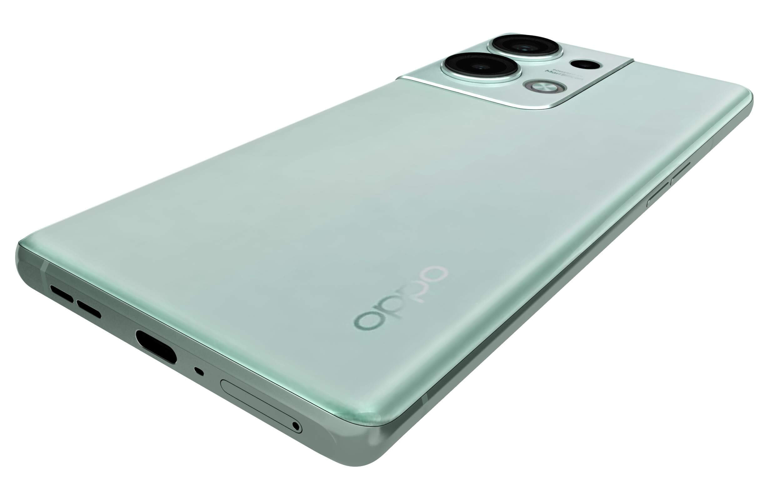 Oppo Reno9 Pro Plus Green - 3D Model by Rever_Art