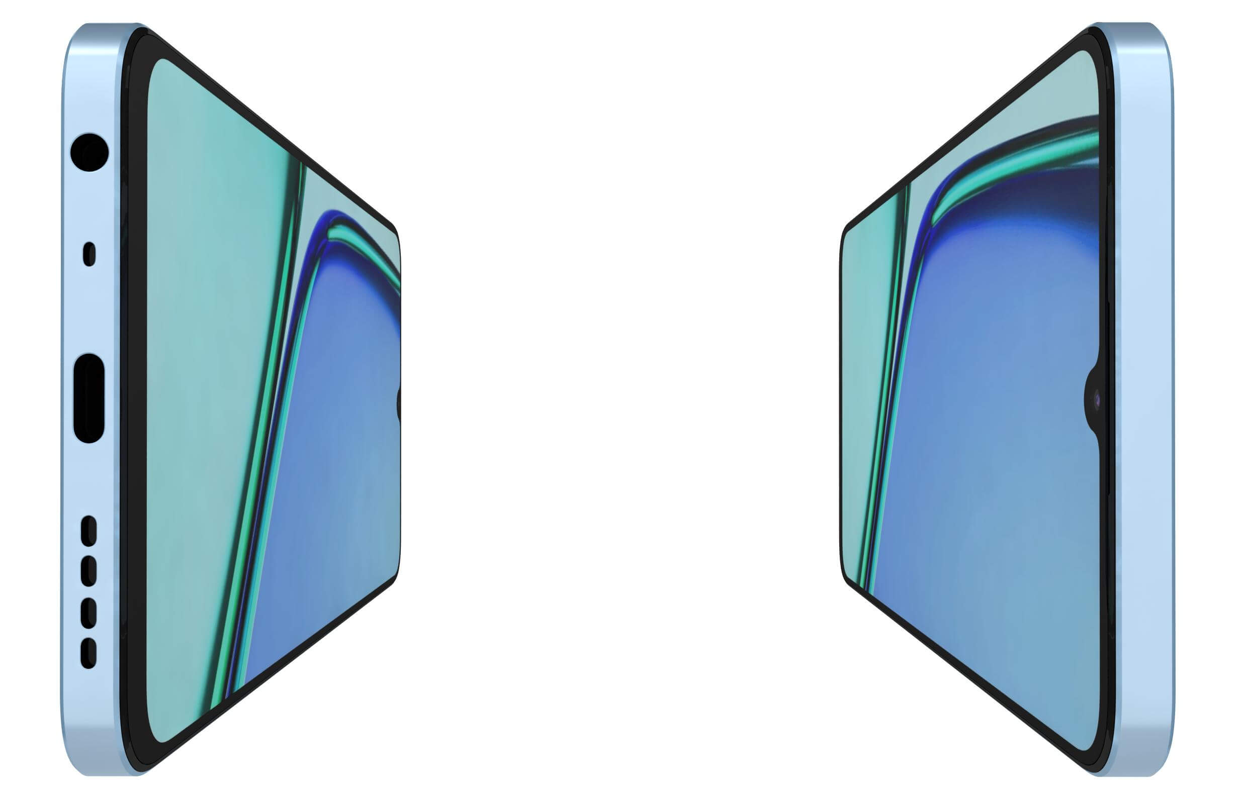 Realme Note 60 Voyage Blue - 3D Model by Rever_Art