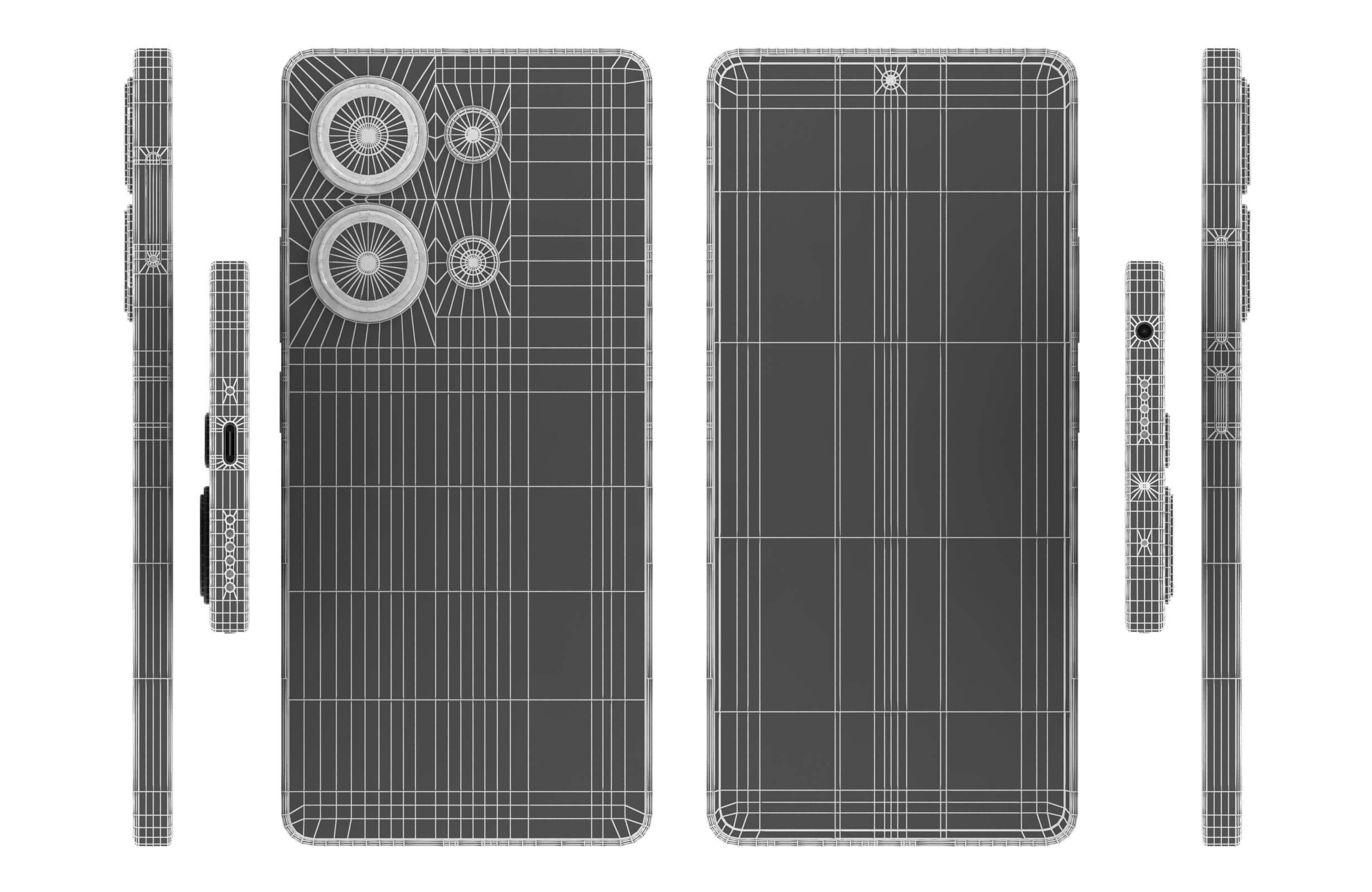 Redmi Note 13 Pro All Colors - 3D Model by Rever_Art