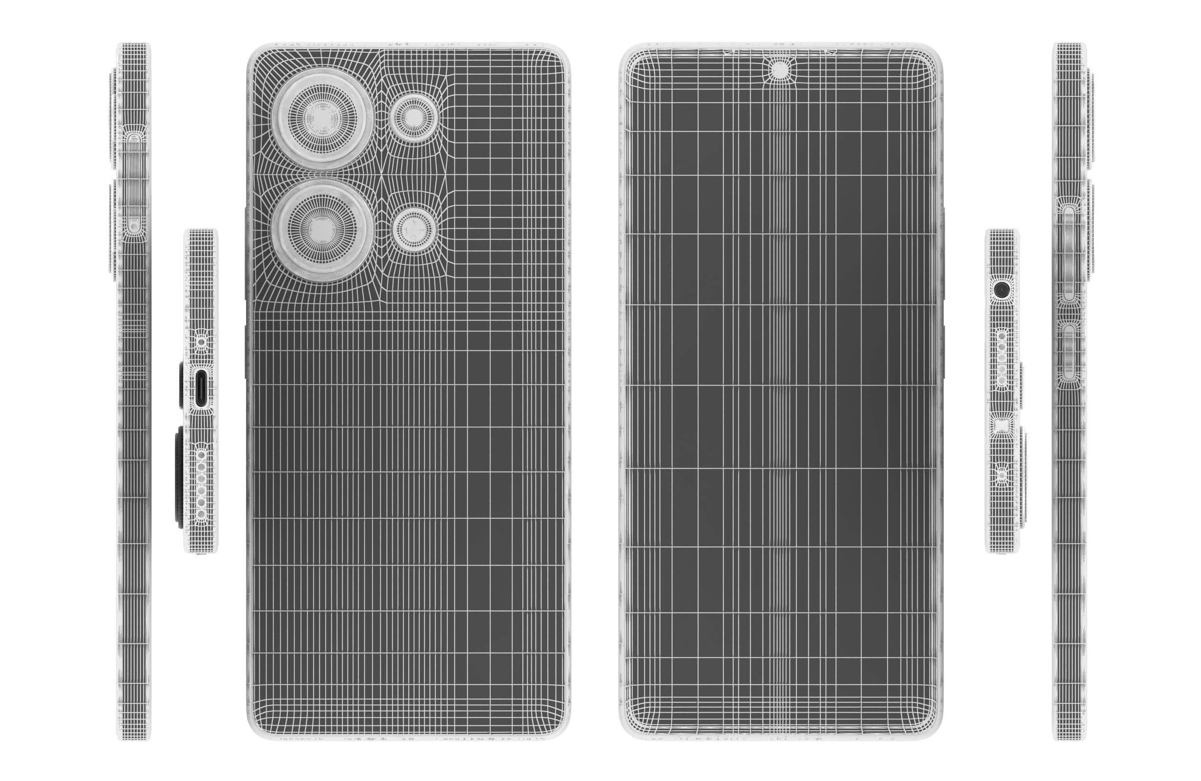 Redmi Note 13 Pro All Colors - 3D Model by Rever_Art