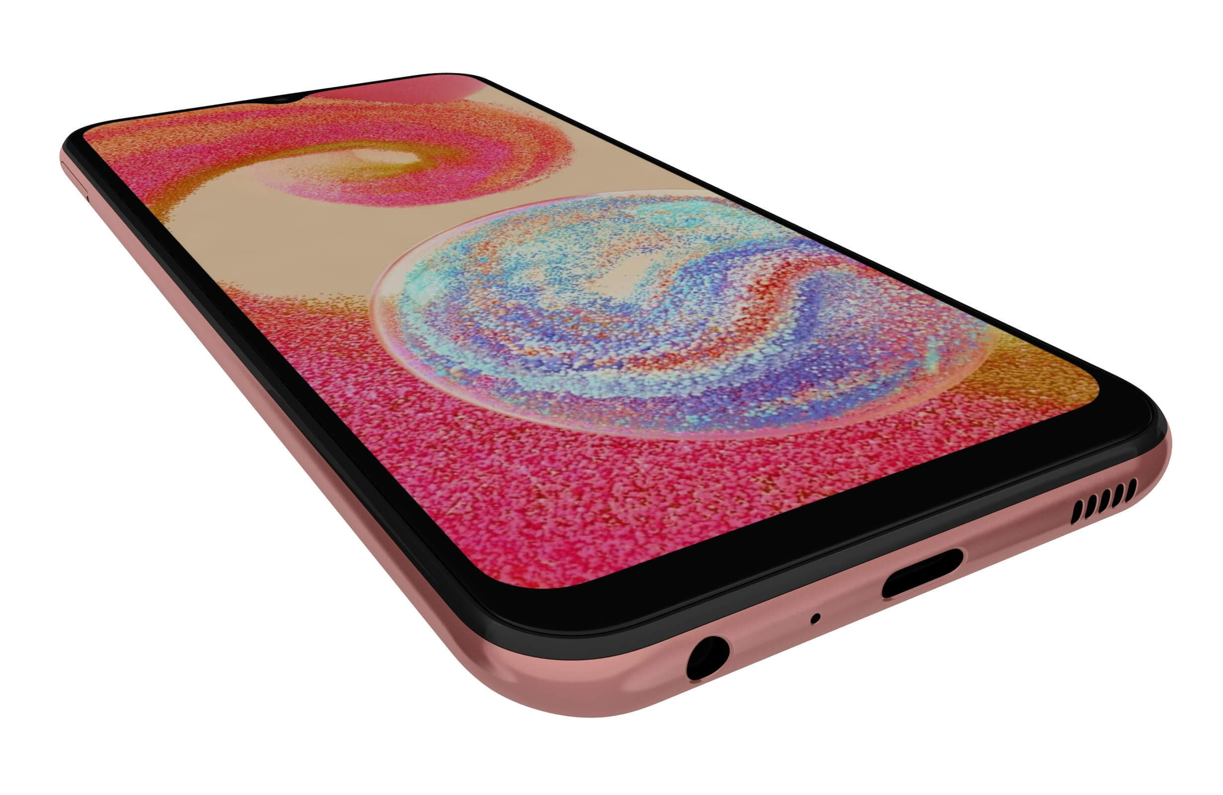 Samsung Galaxy A04e Copper 3D Model by Rever_Art