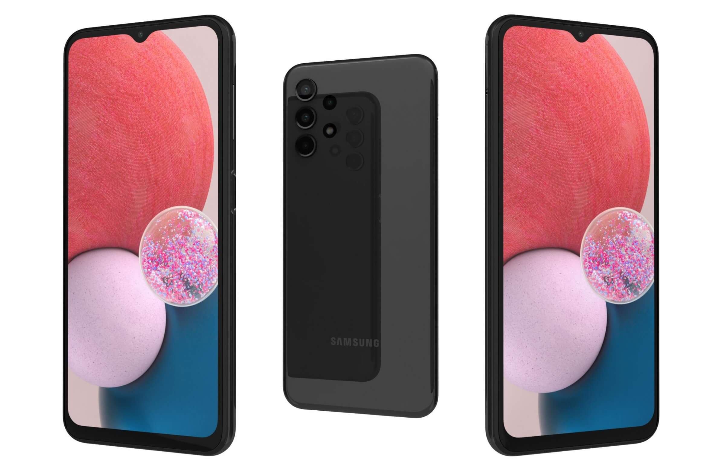 Samsung Galaxy A13 LTE All Colors 3D Model by Rever_Art