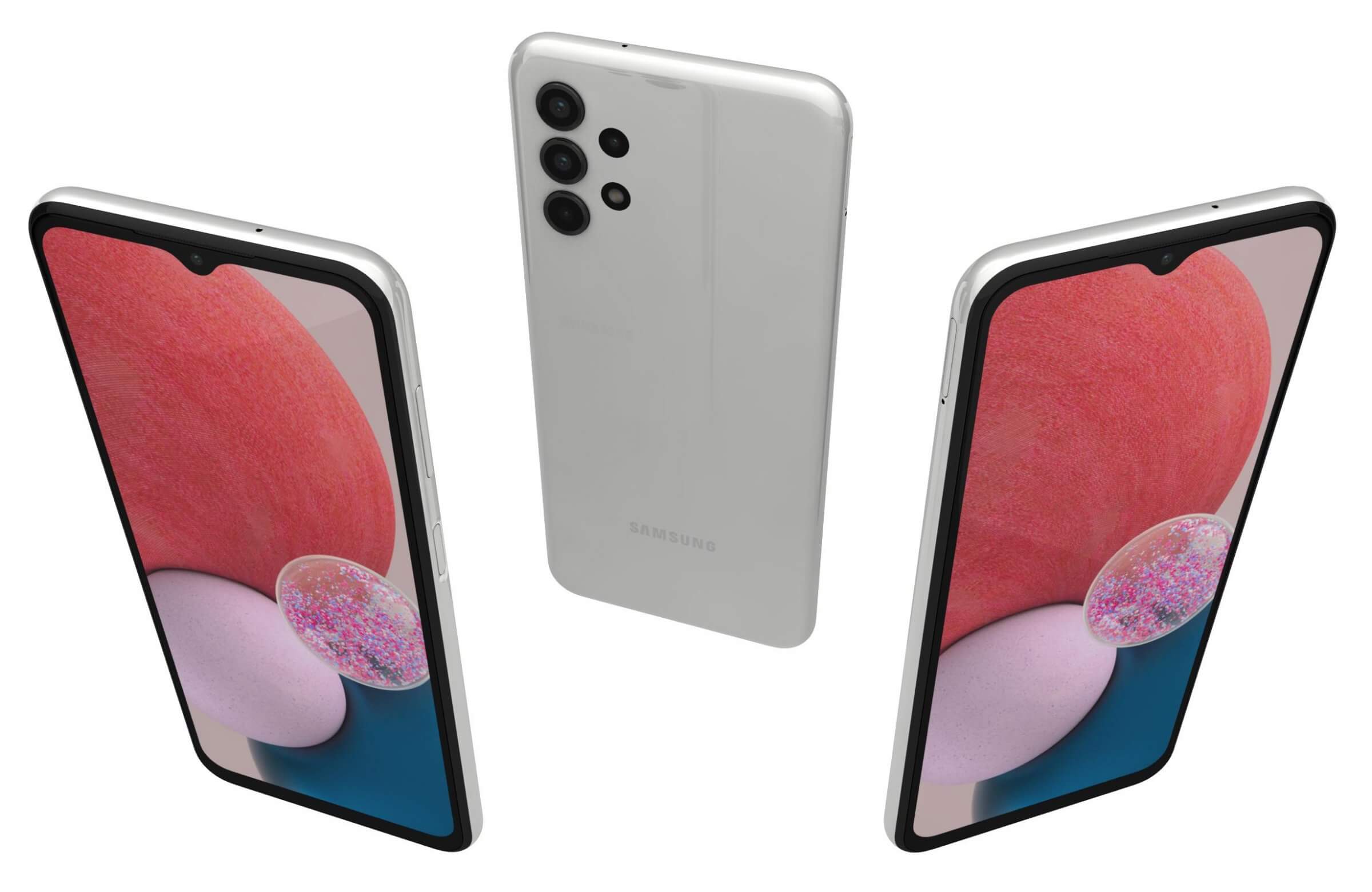 Samsung Galaxy A13 LTE All Colors 3D Model by Rever_Art