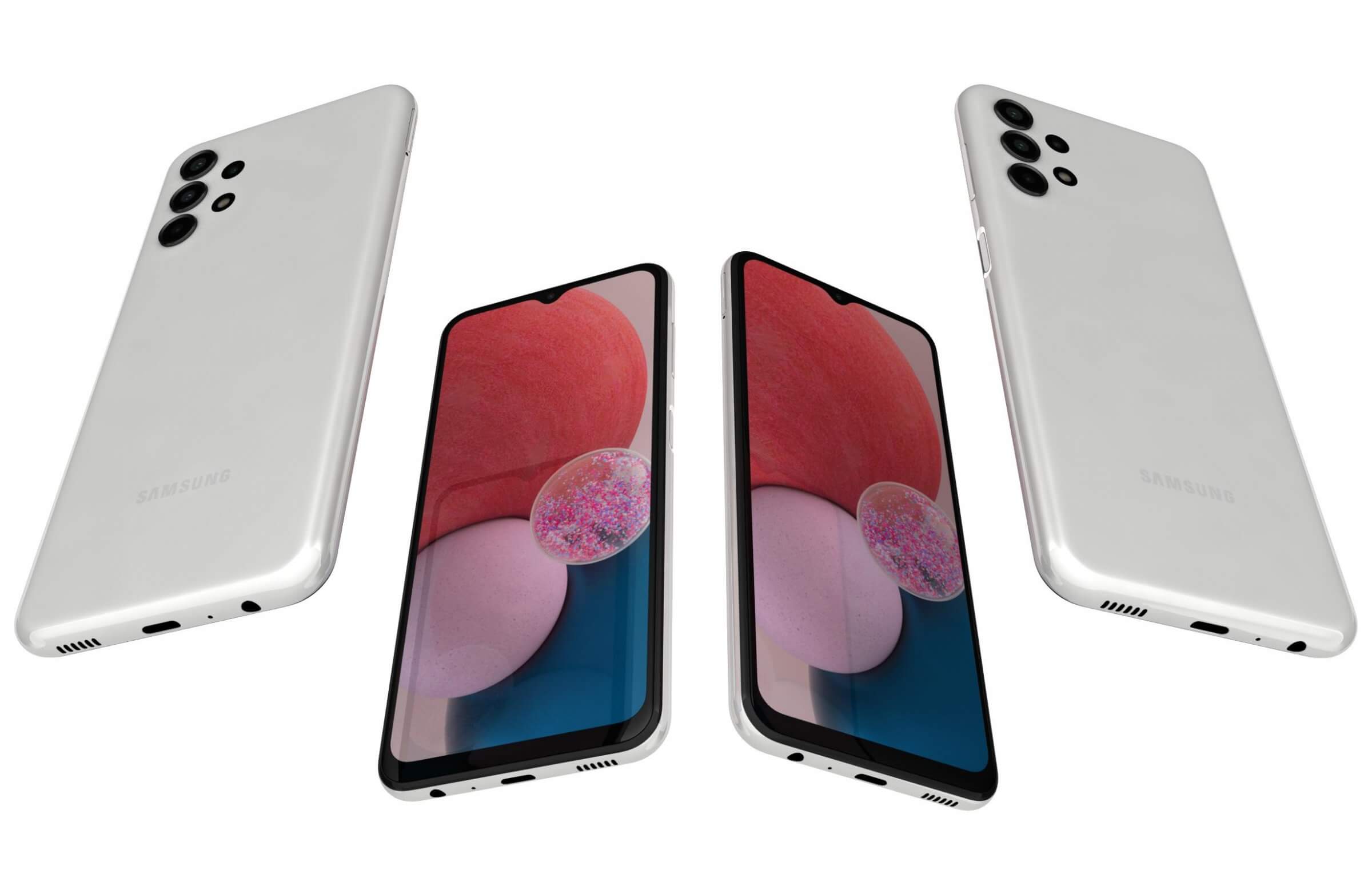 Samsung Galaxy A13 LTE All Colors 3D Model by Rever_Art