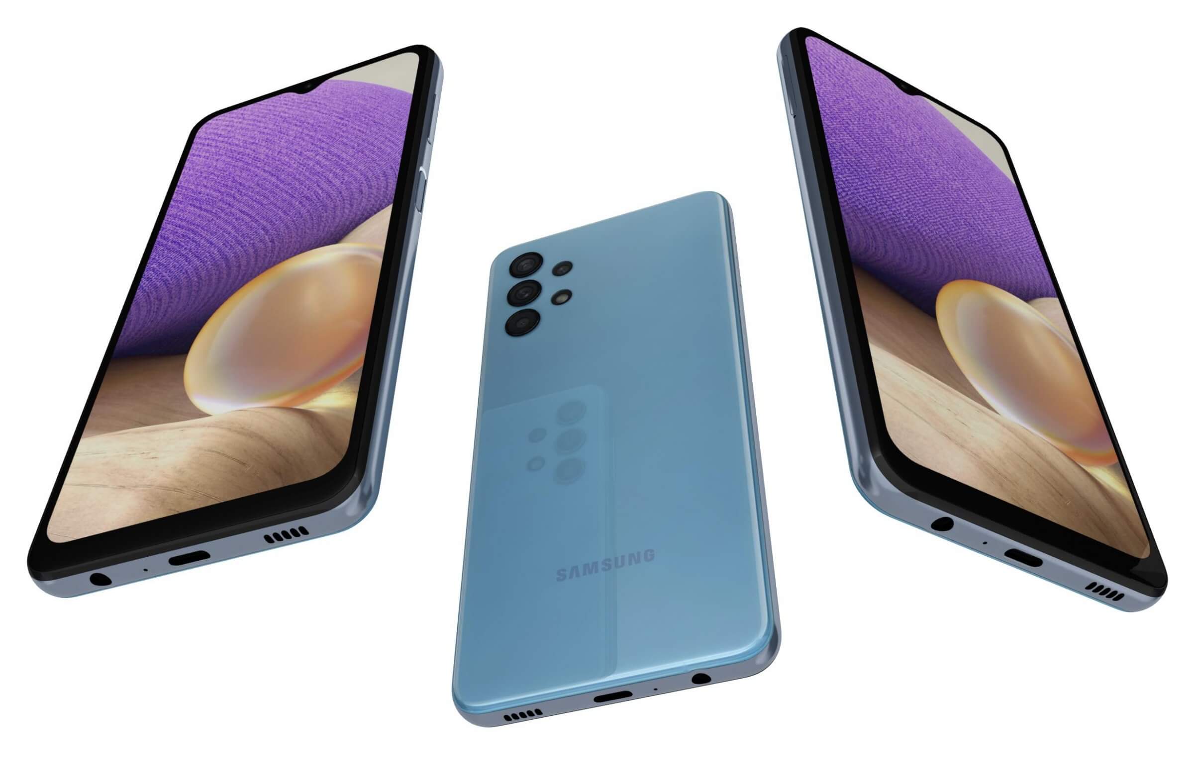 Samsung Galaxy A32 All Colors - 3D Model by Rever_Art