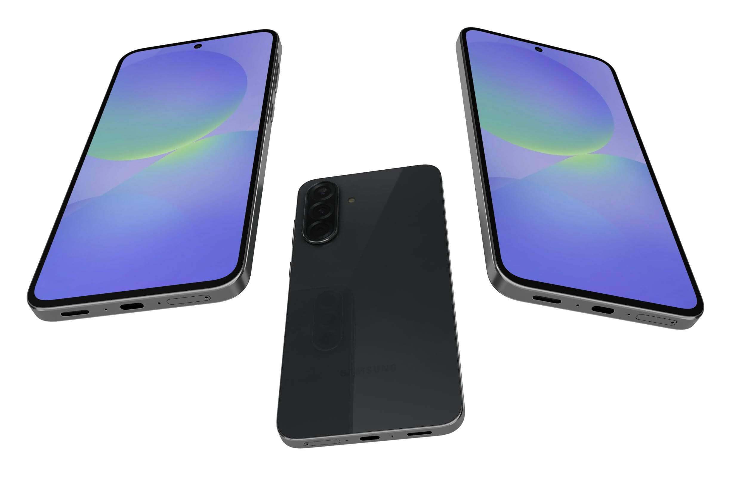 A36 Model Samsung Galaxy A36 Black - 3D Model by Rever_Art