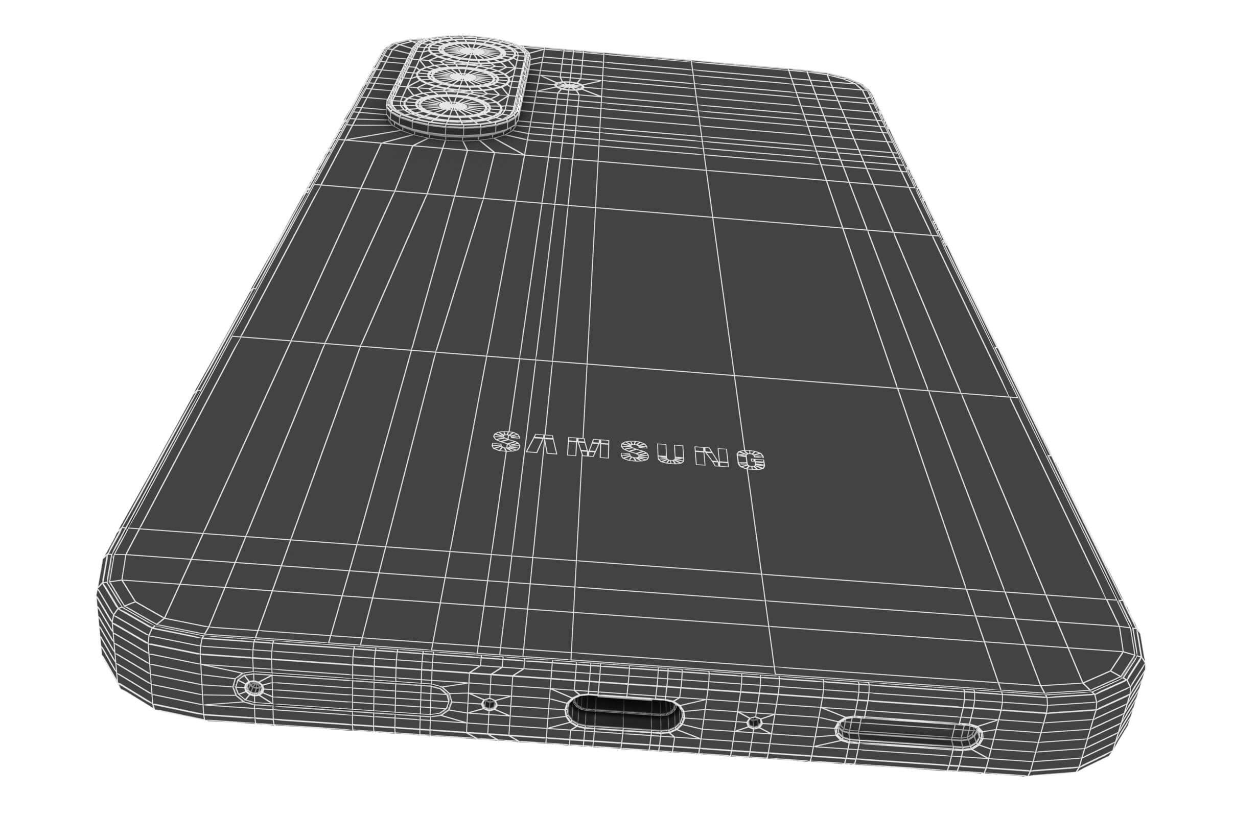 A36 Model Samsung Galaxy A36 Blue - 3D Model by Rever_Art